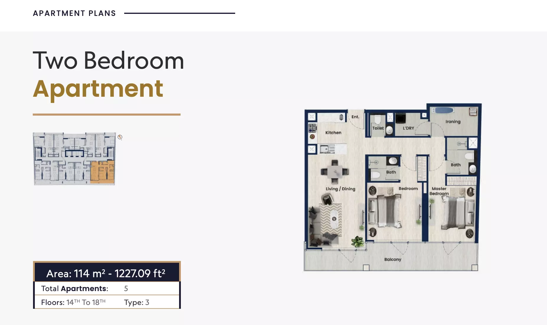 Unit floor plan image