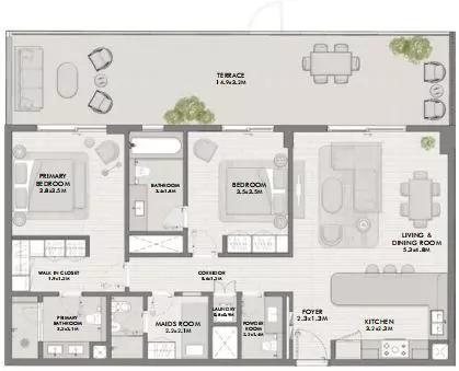 Elara Type 2, 2 beds