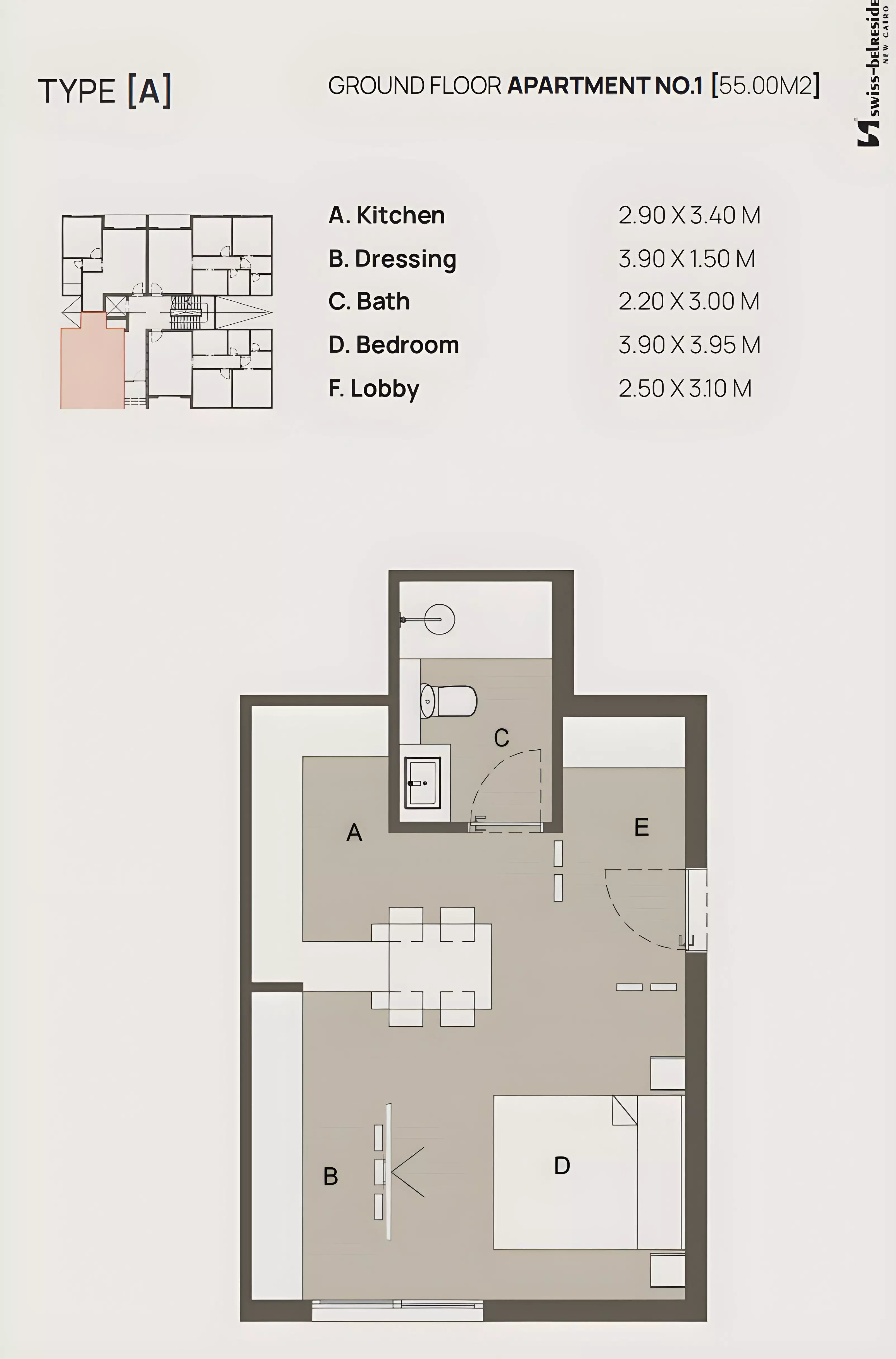 Unit floor plan image
