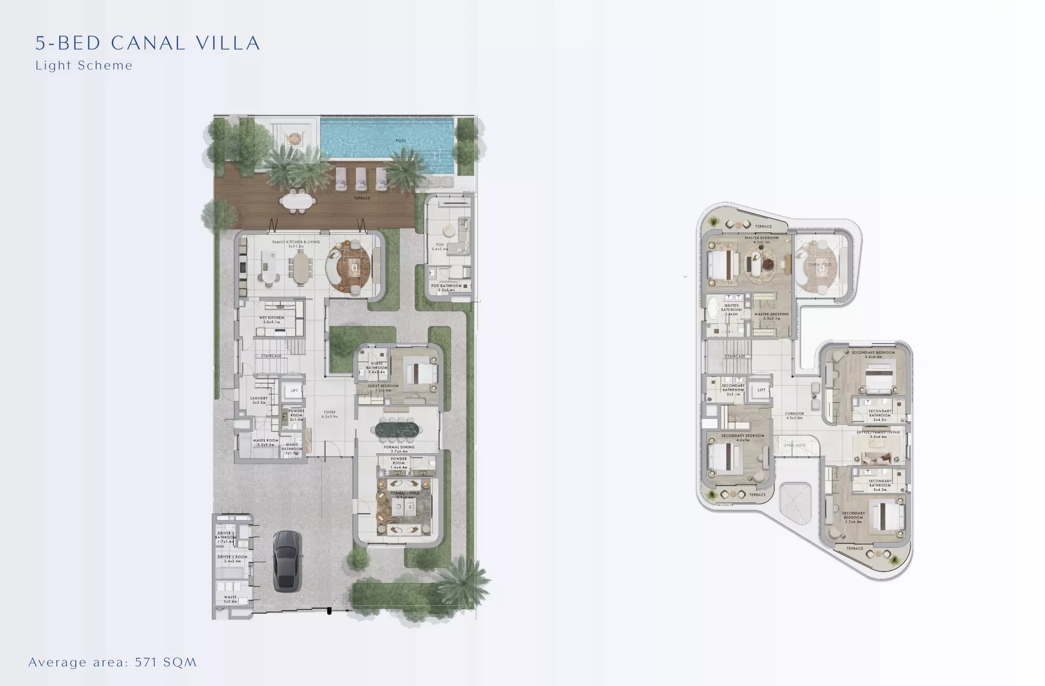 صورة مخطط ارضية الوحدة