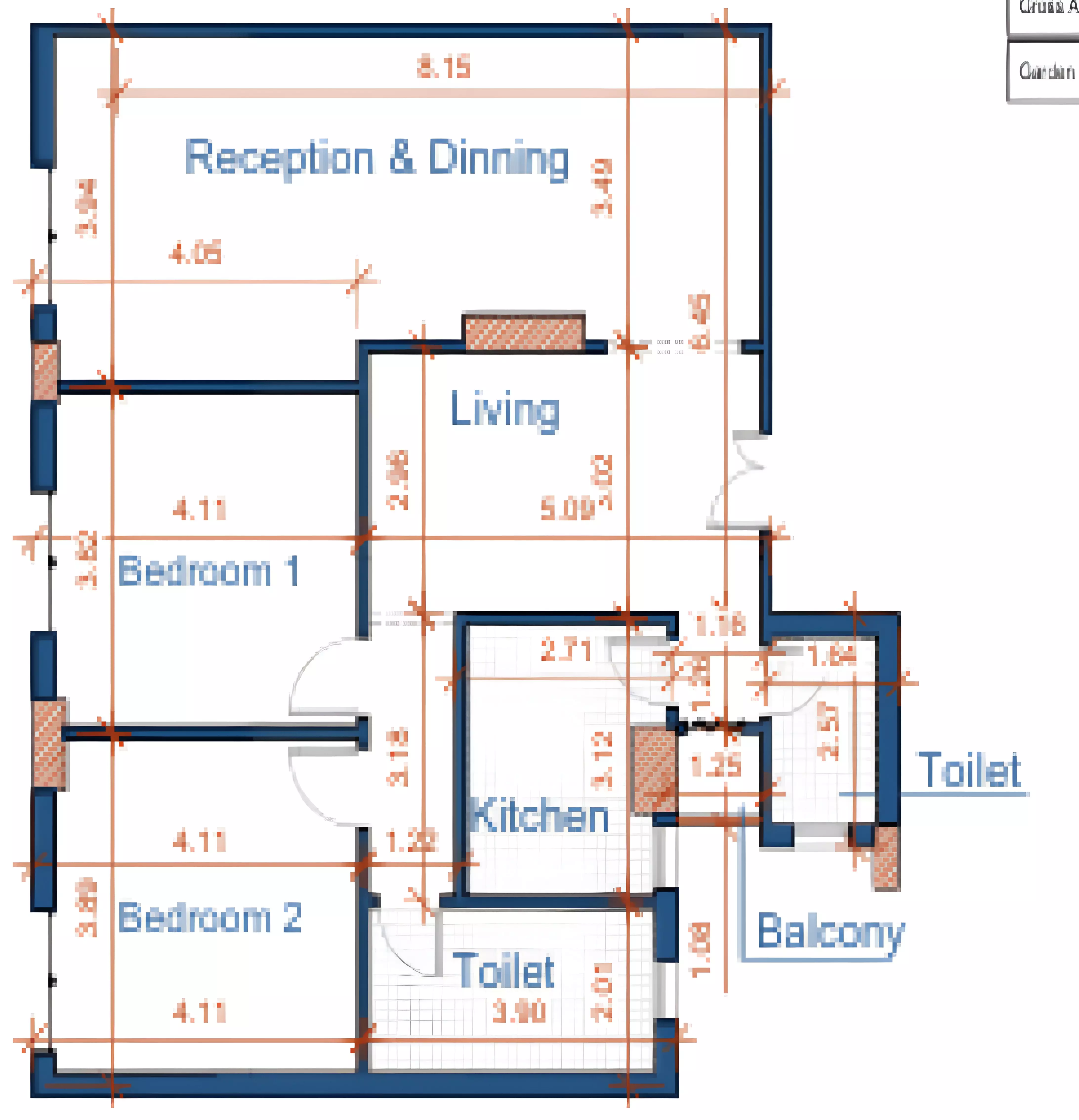 Unit floor plan image