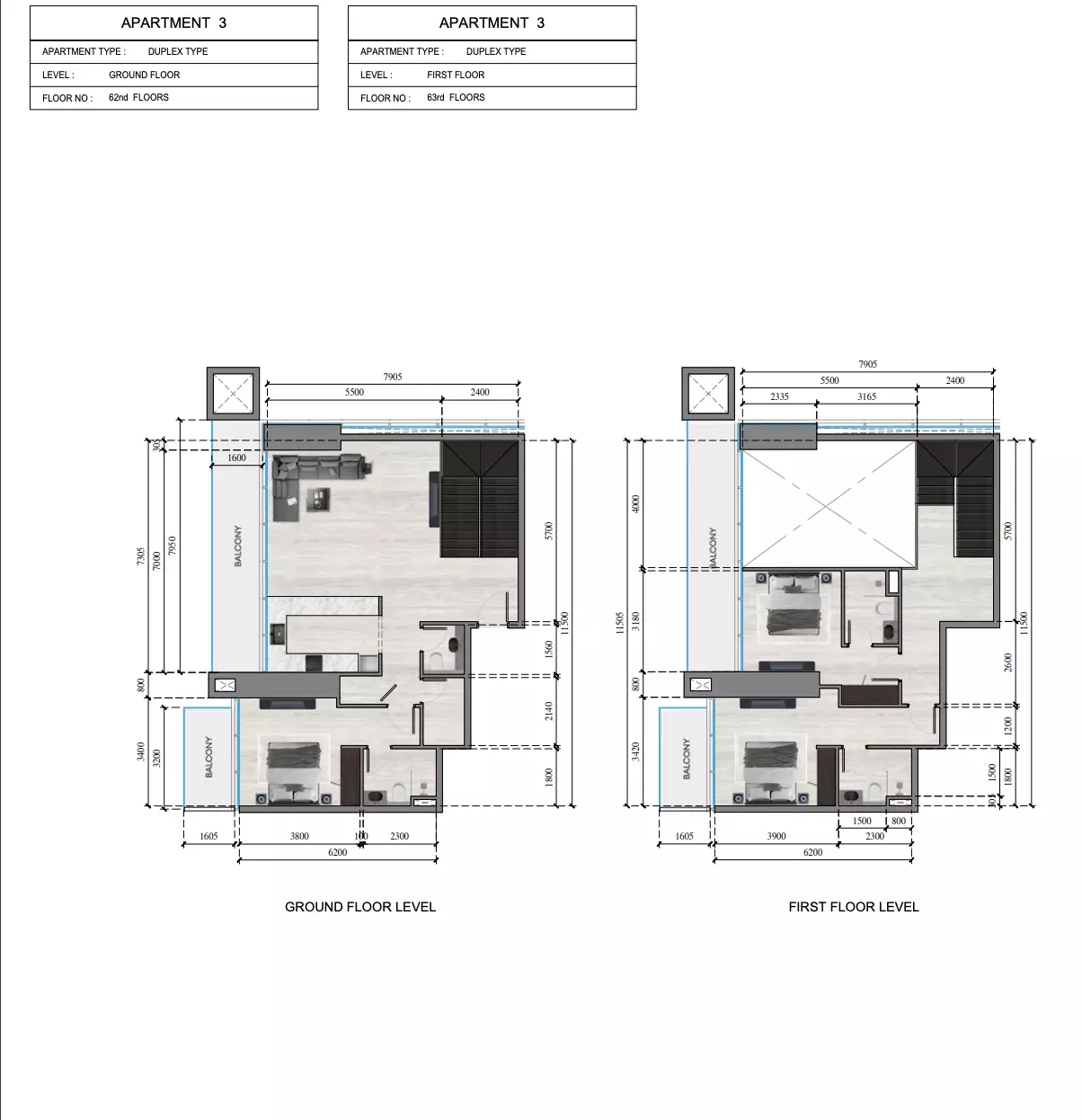 Unit floor plan image