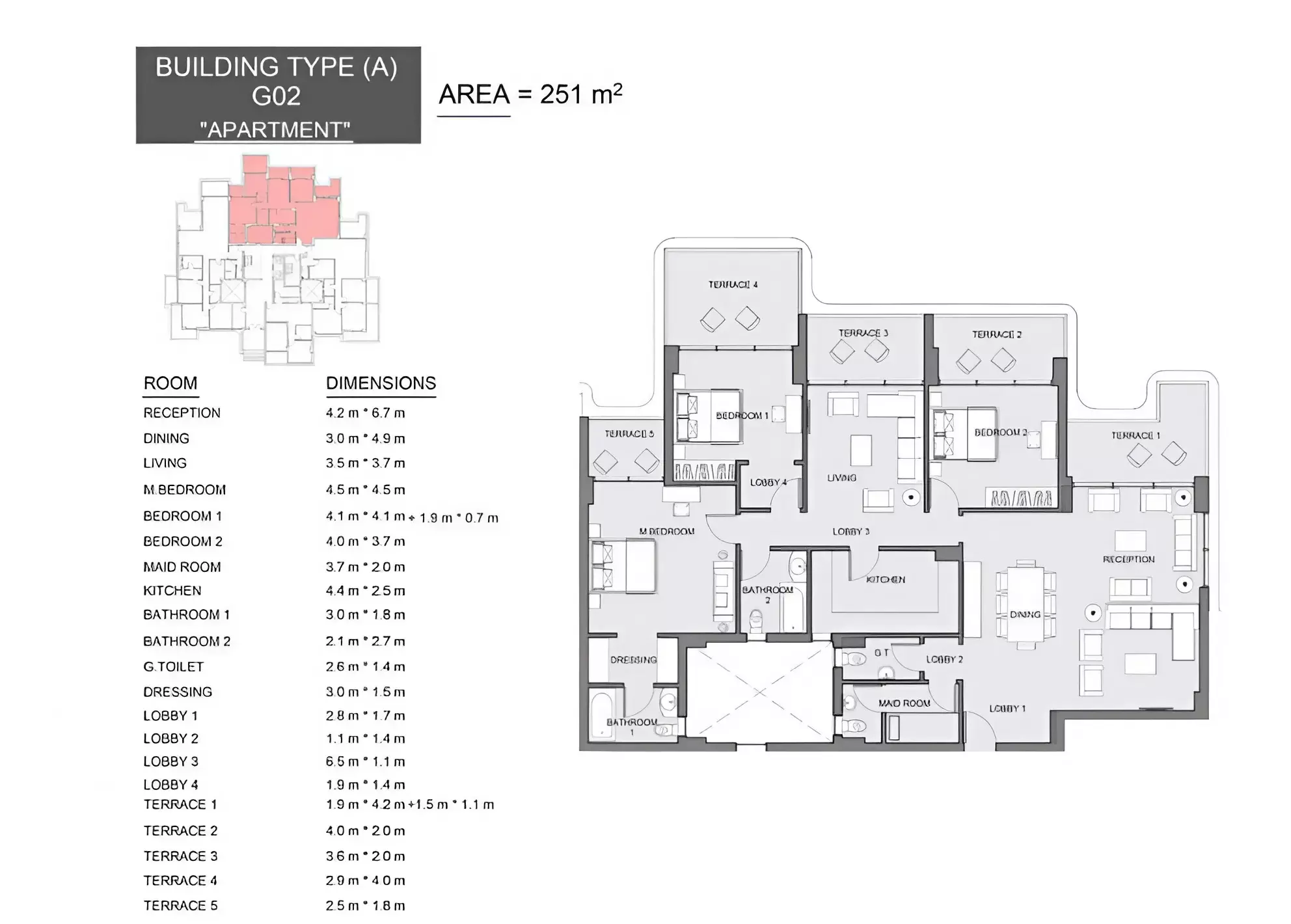 Unit floor plan image