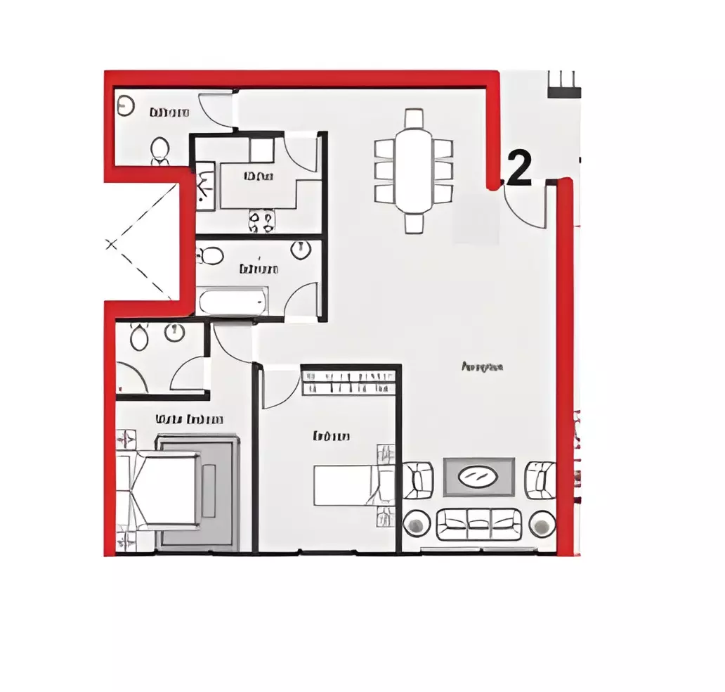 Unit floor plan image