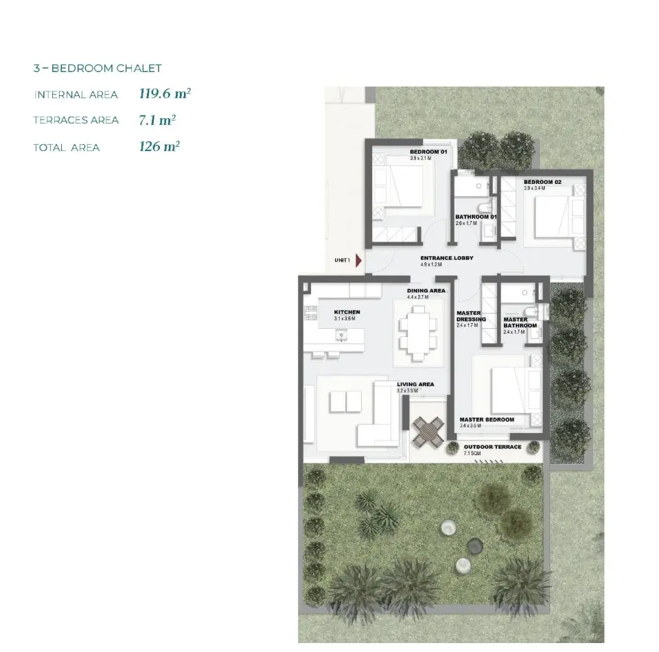 Unit floor plan image