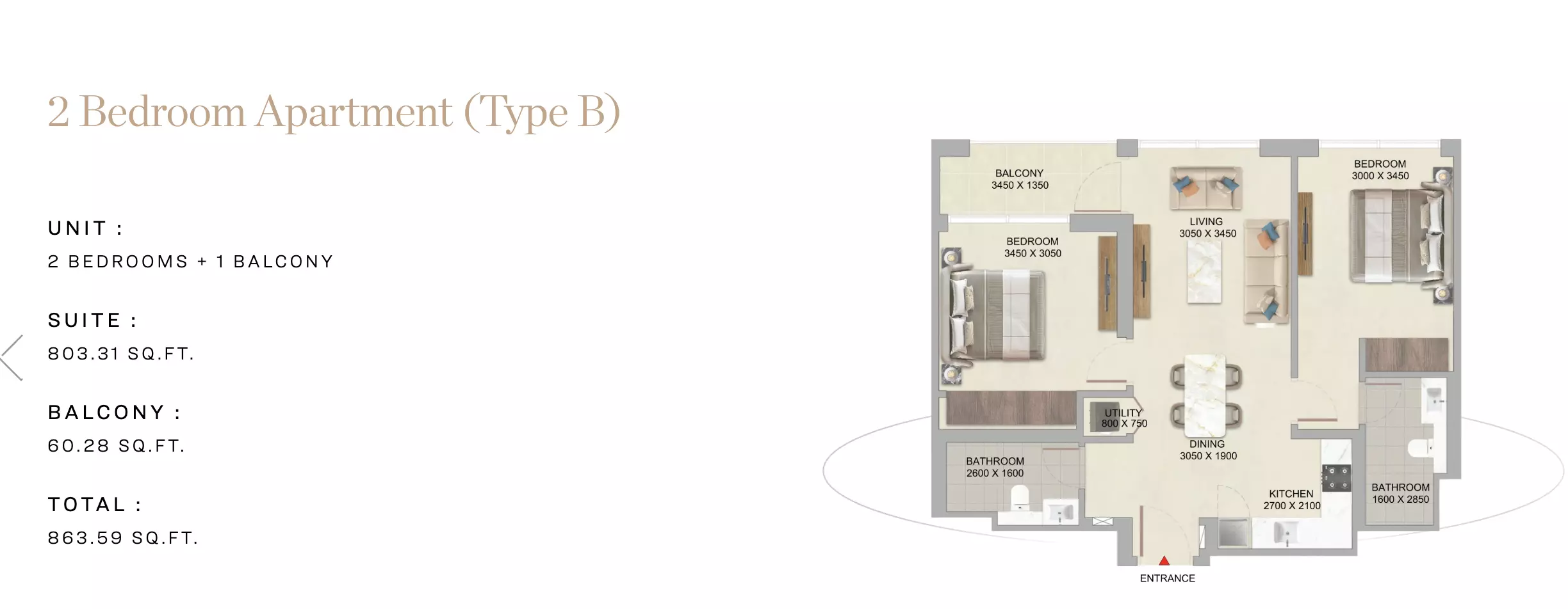 Unit floor plan image