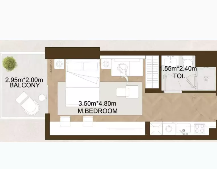 Unit floor plan image