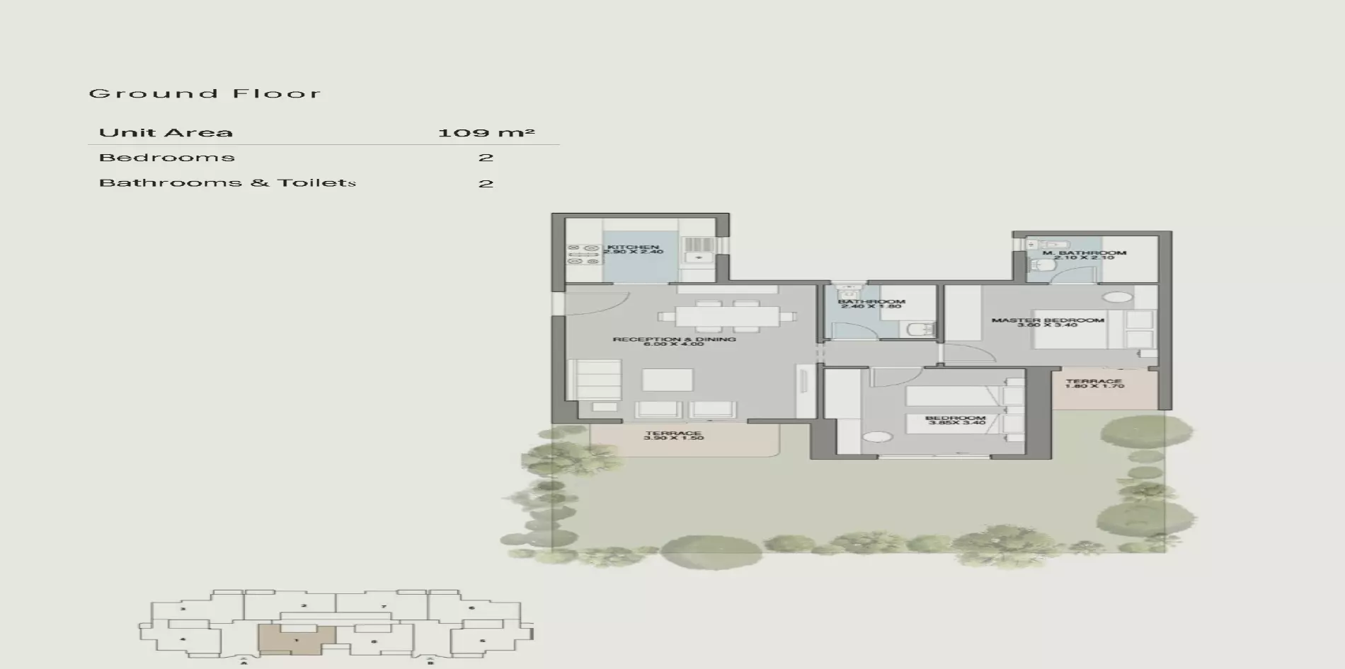 Unit floor plan image
