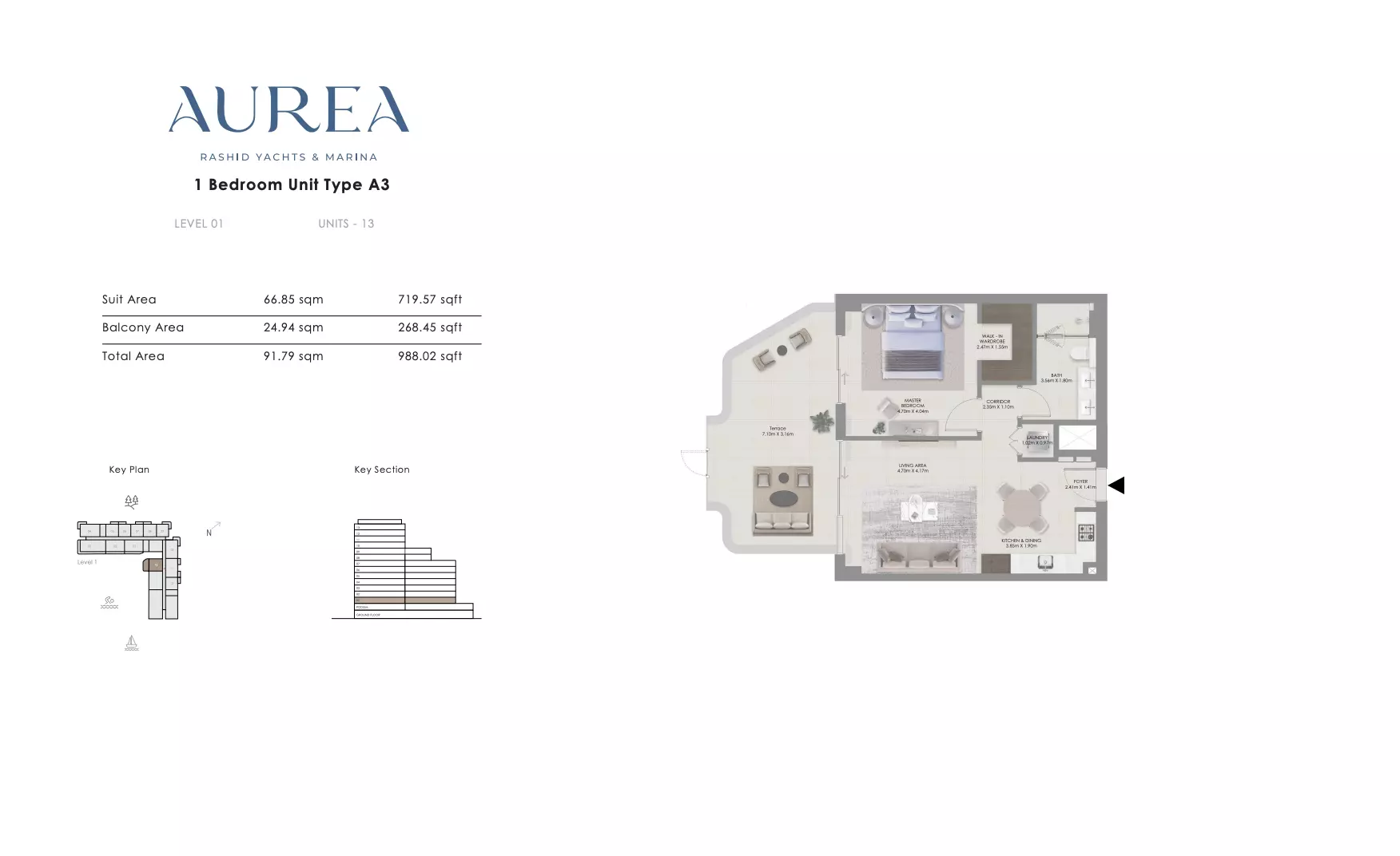 Unit floor plan image