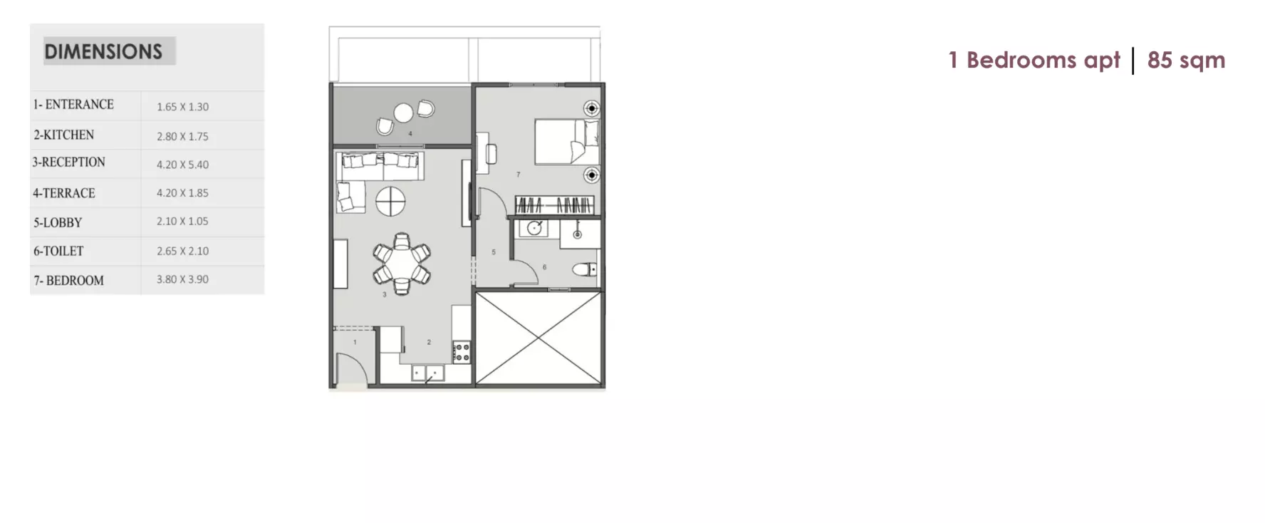 صورة مخطط ارضية الوحدة