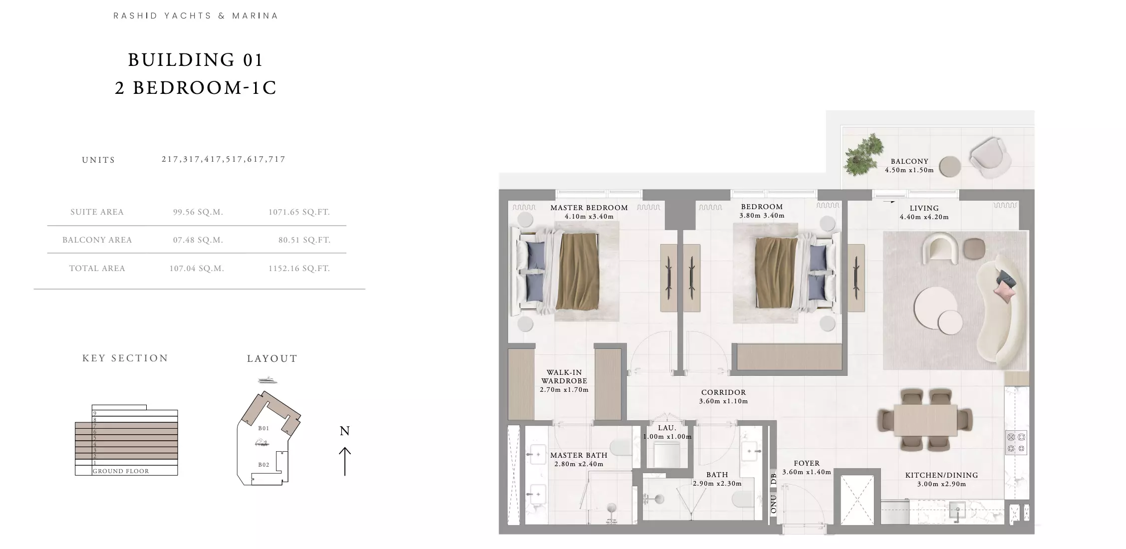 Unit floor plan image
