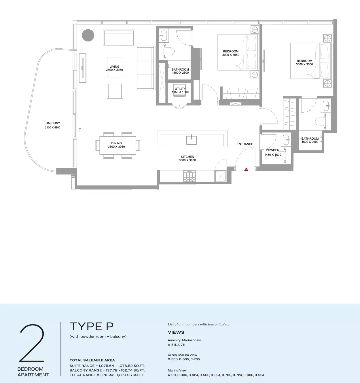 Unit floor plan image
