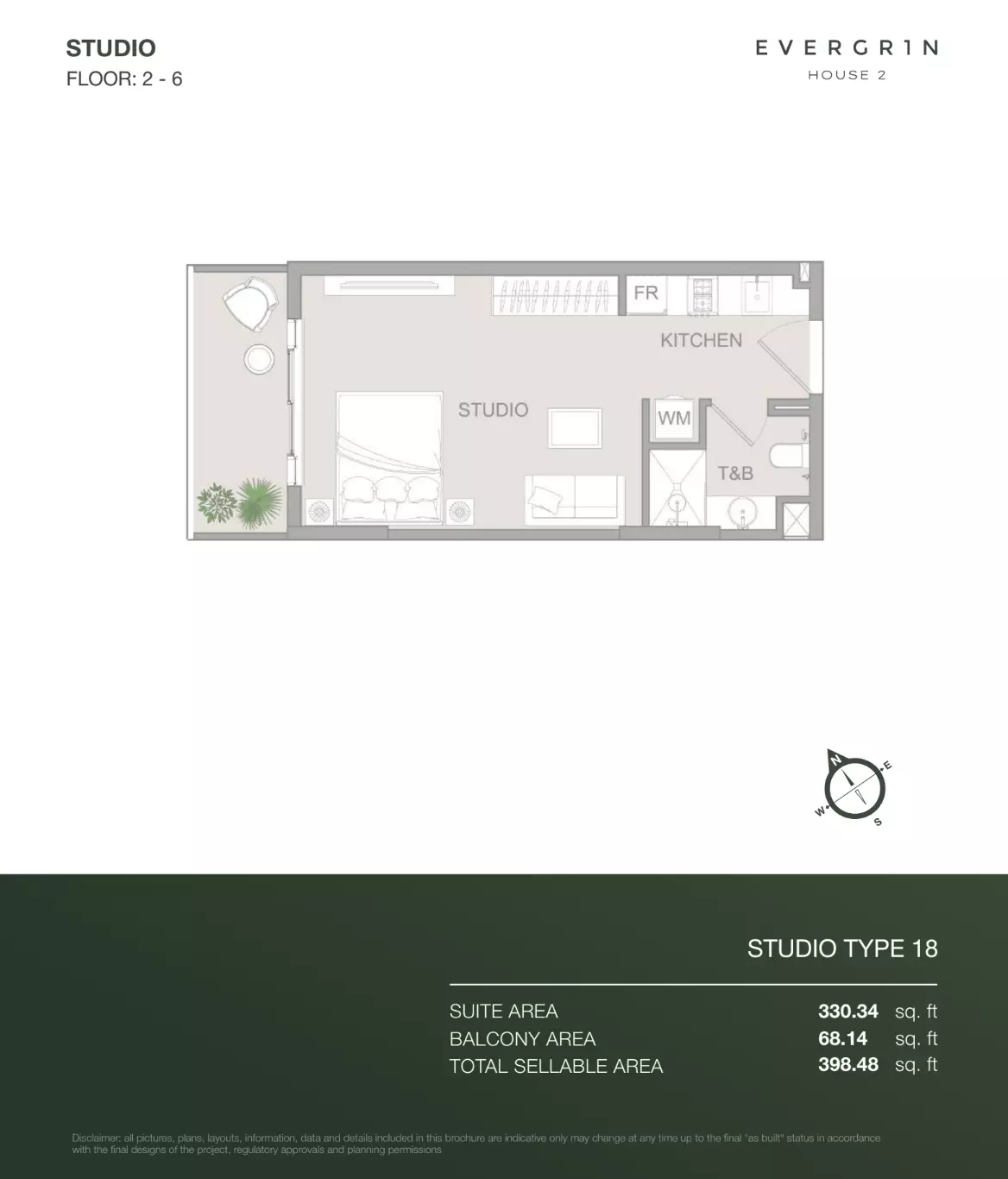 Unit floor plan image