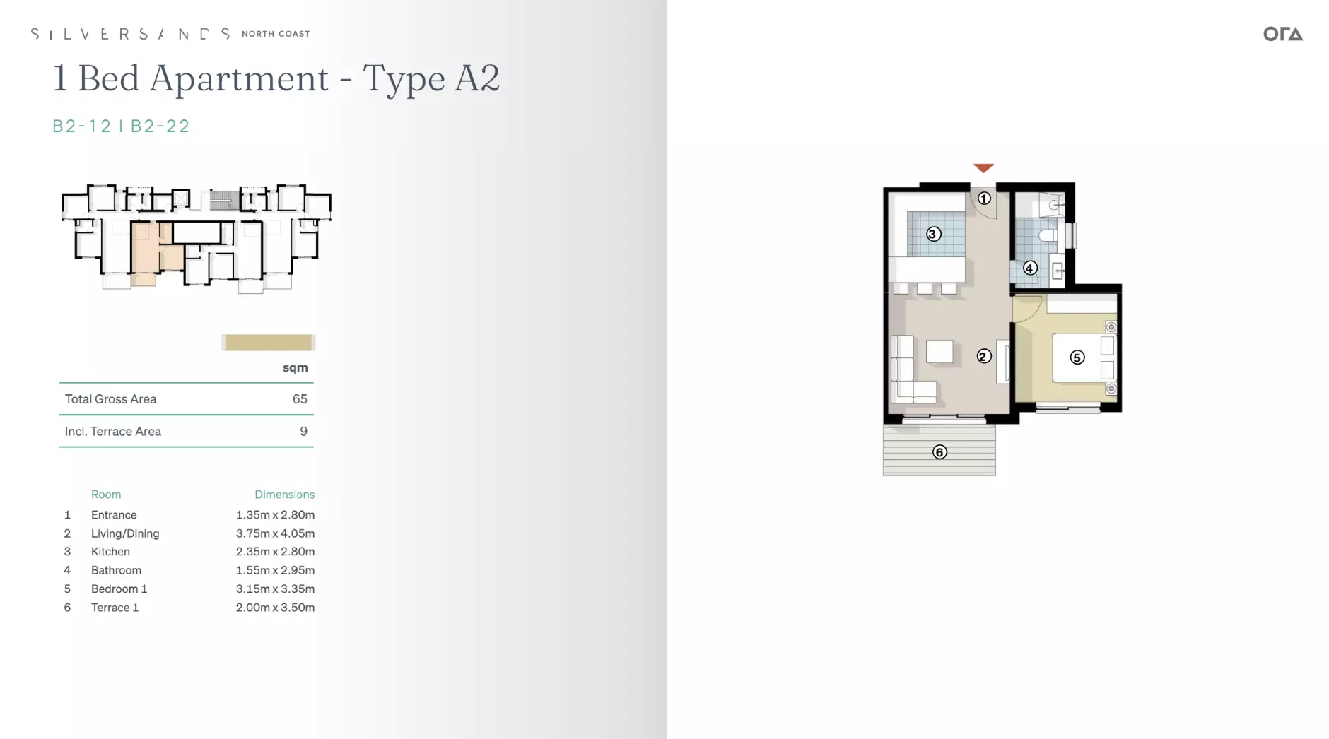 Unit floor plan image