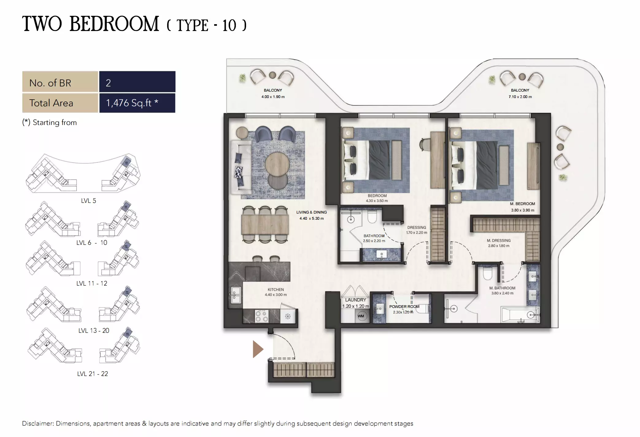Unit floor plan image