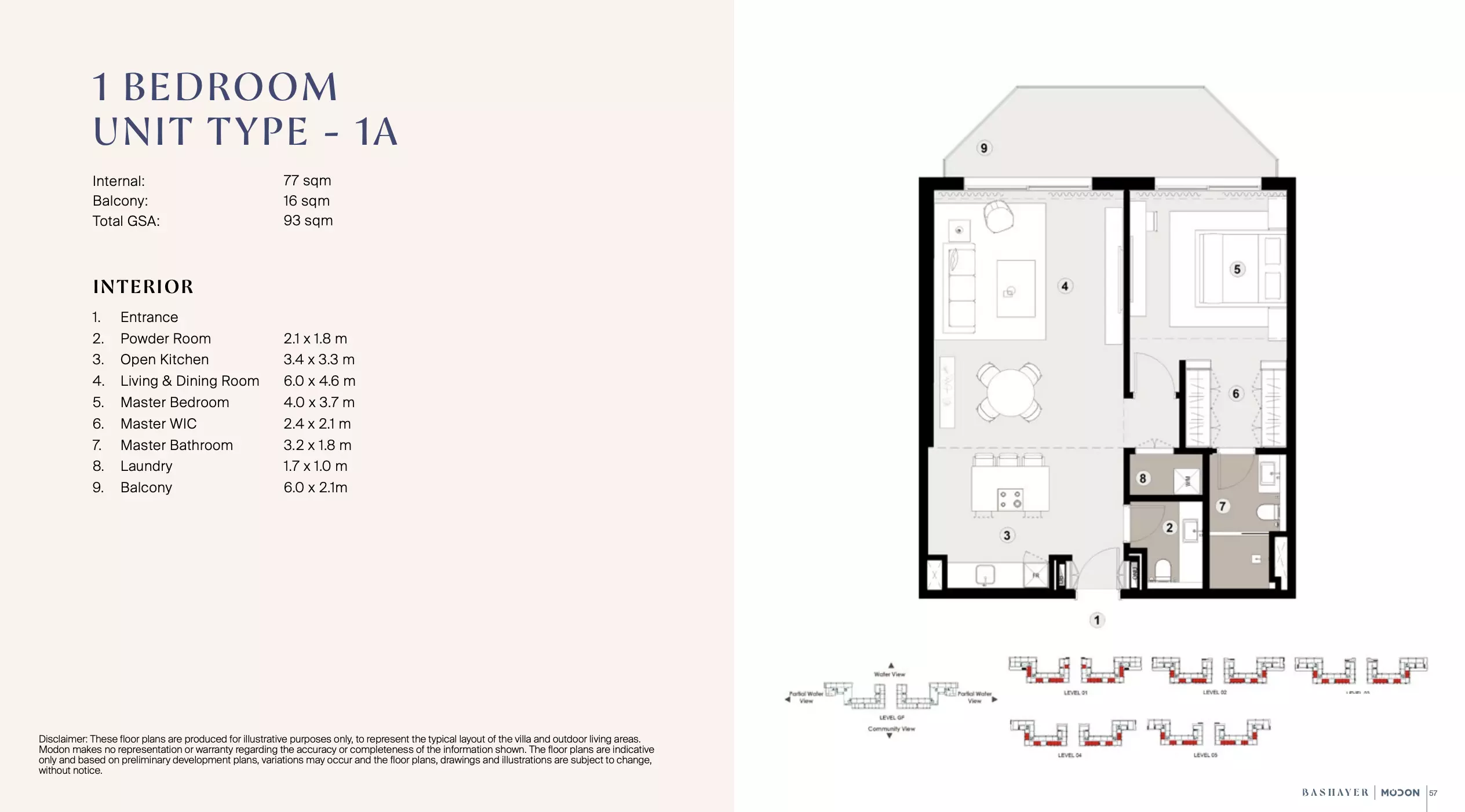 Unit floor plan image