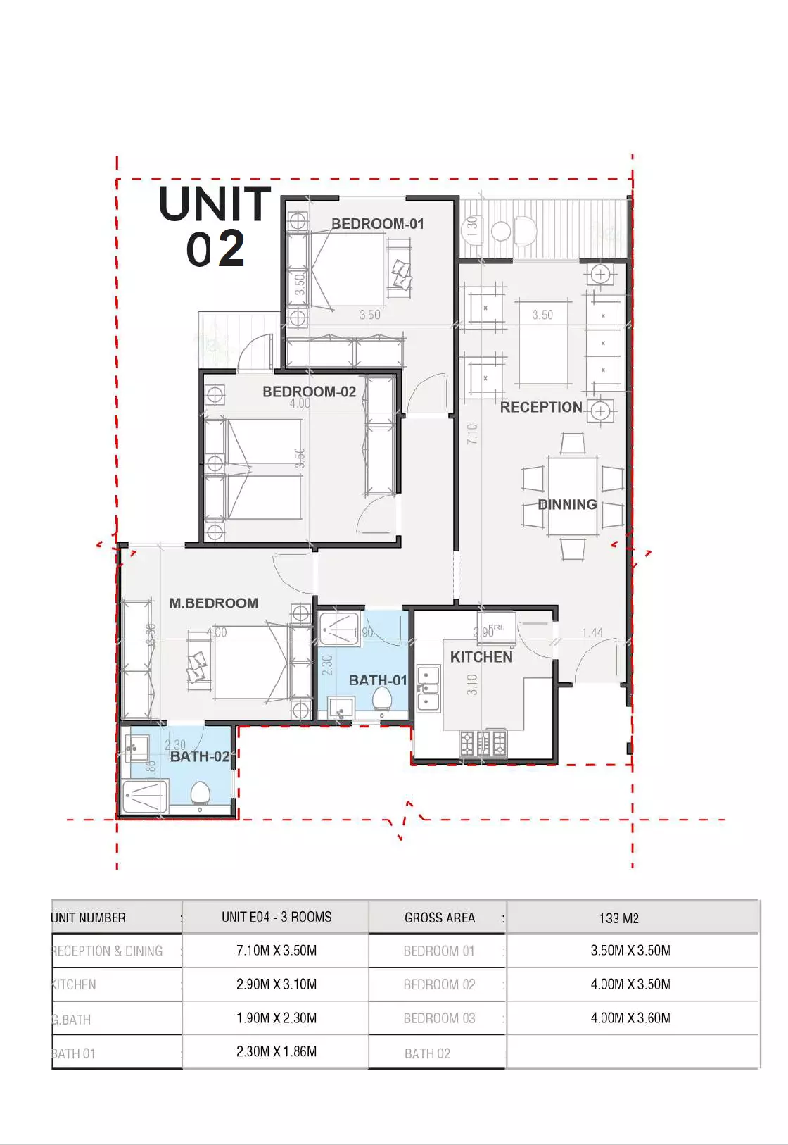 Unit floor plan image
