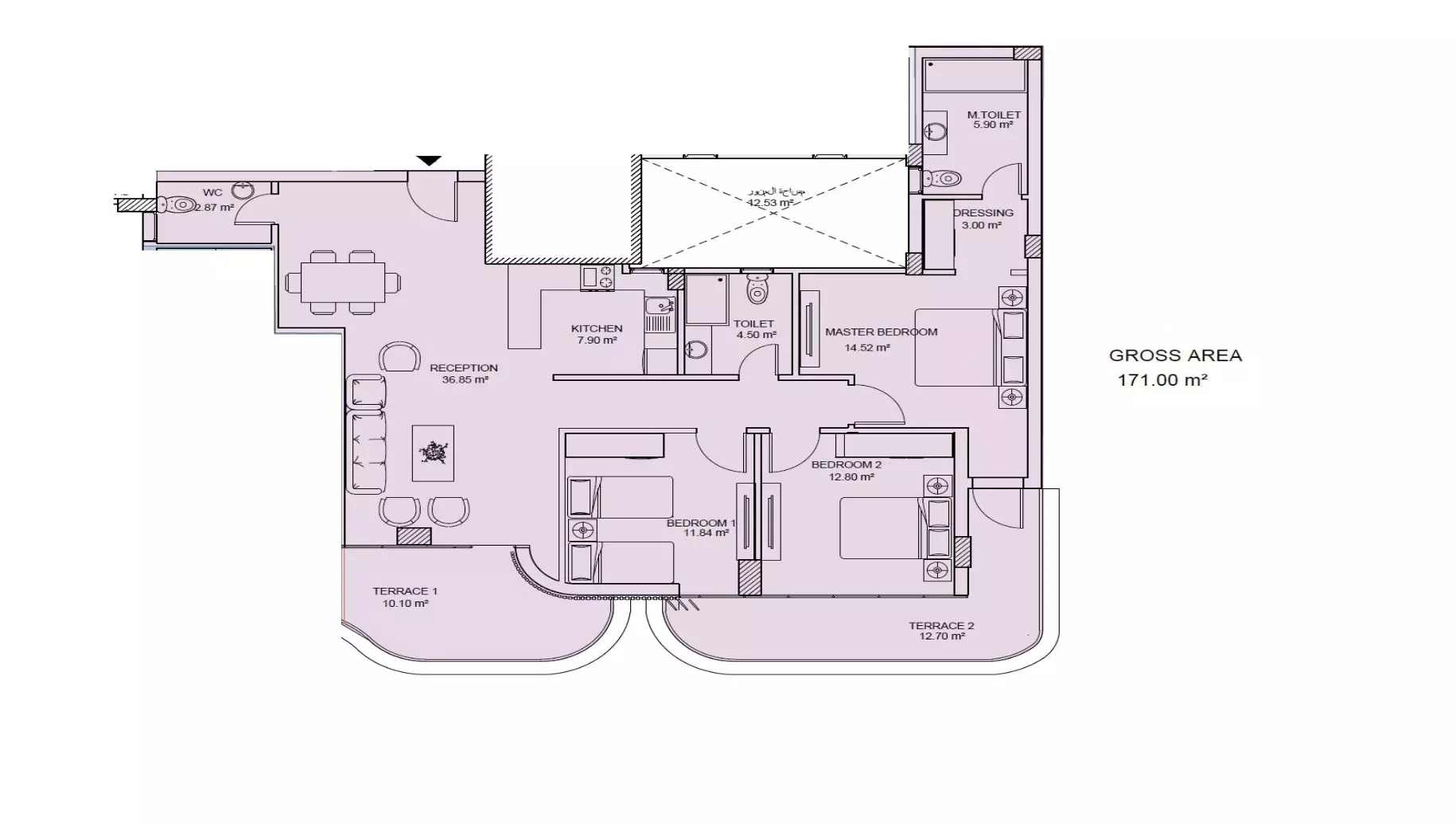 Unit floor plan image
