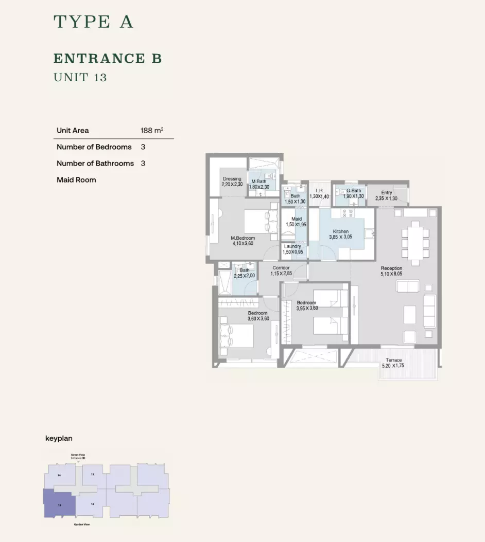 Unit floor plan image