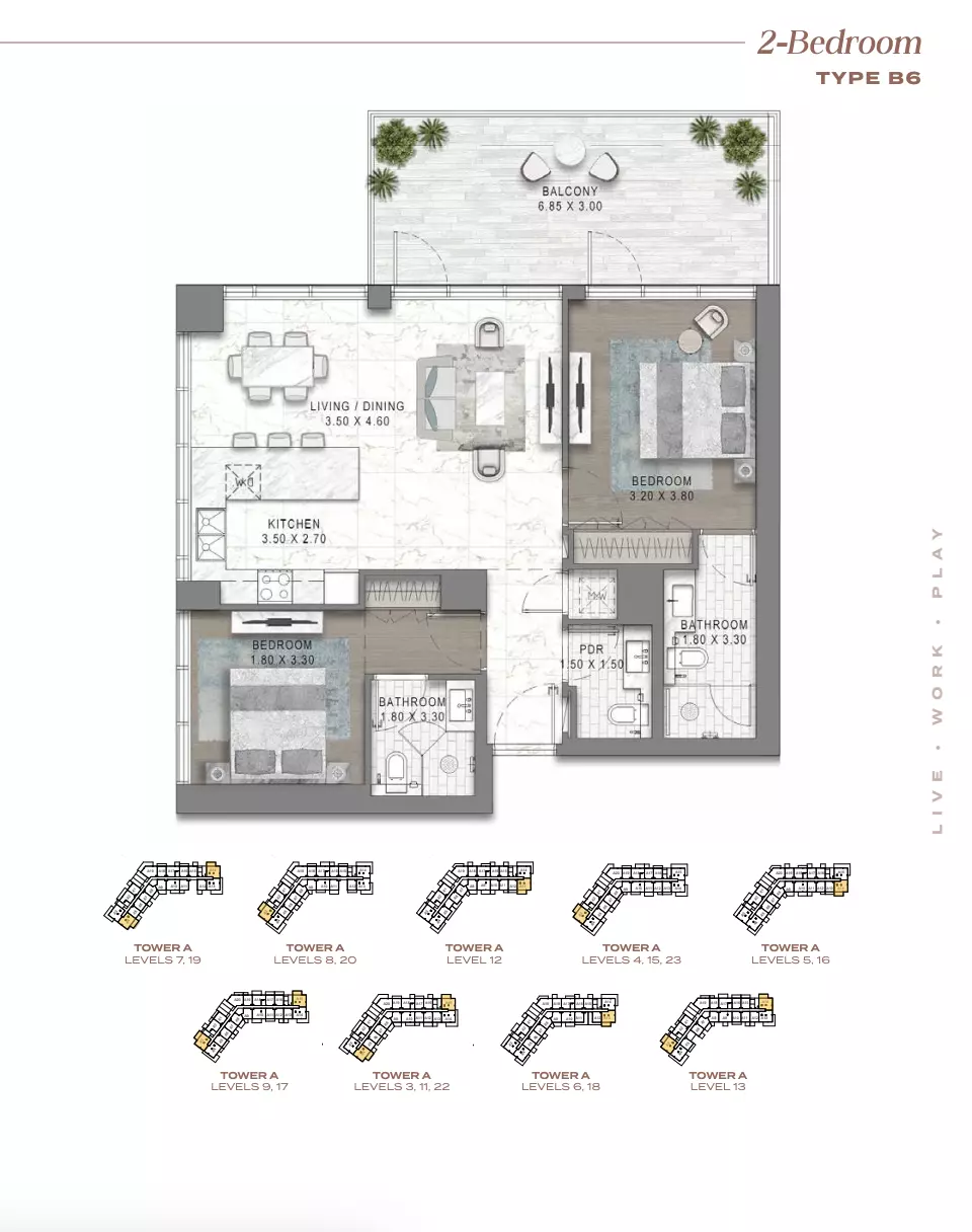 Unit floor plan image