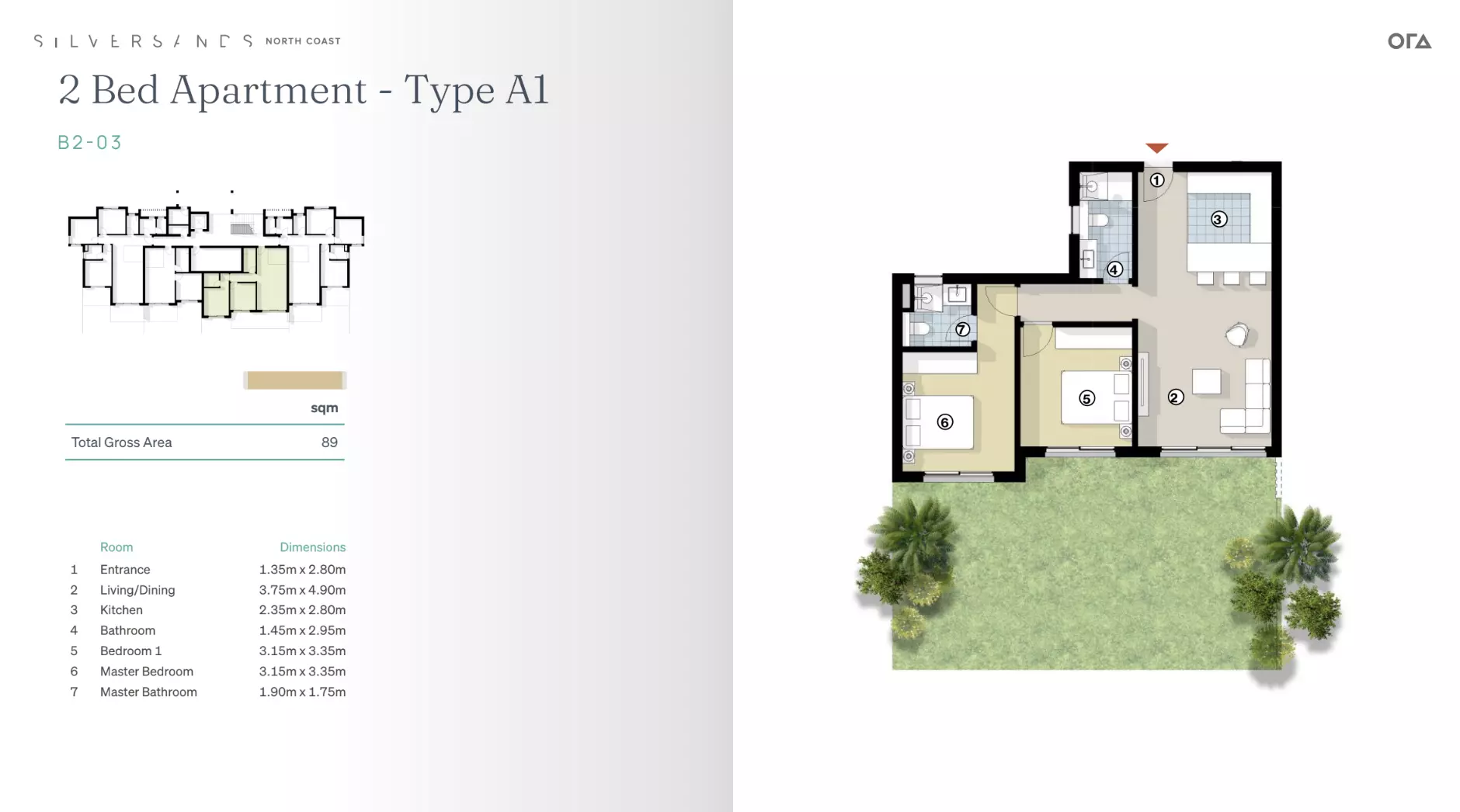 Unit floor plan image