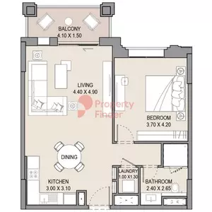 Asayel Type A, 1 bed