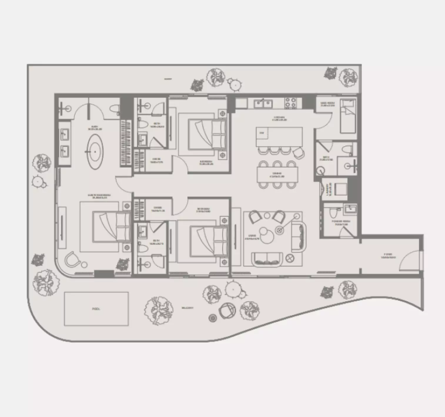 Unit floor plan image