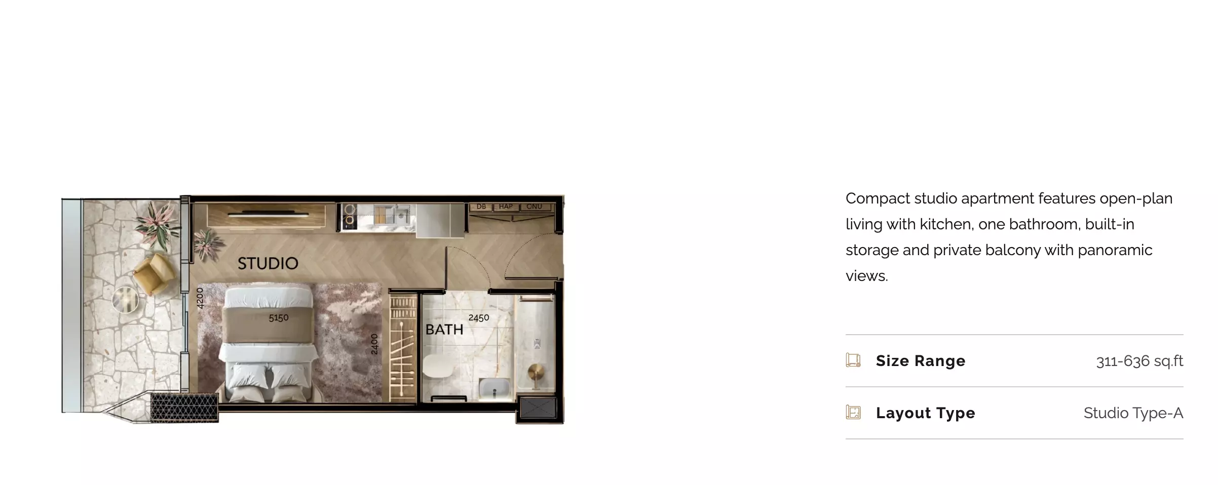 Unit floor plan image