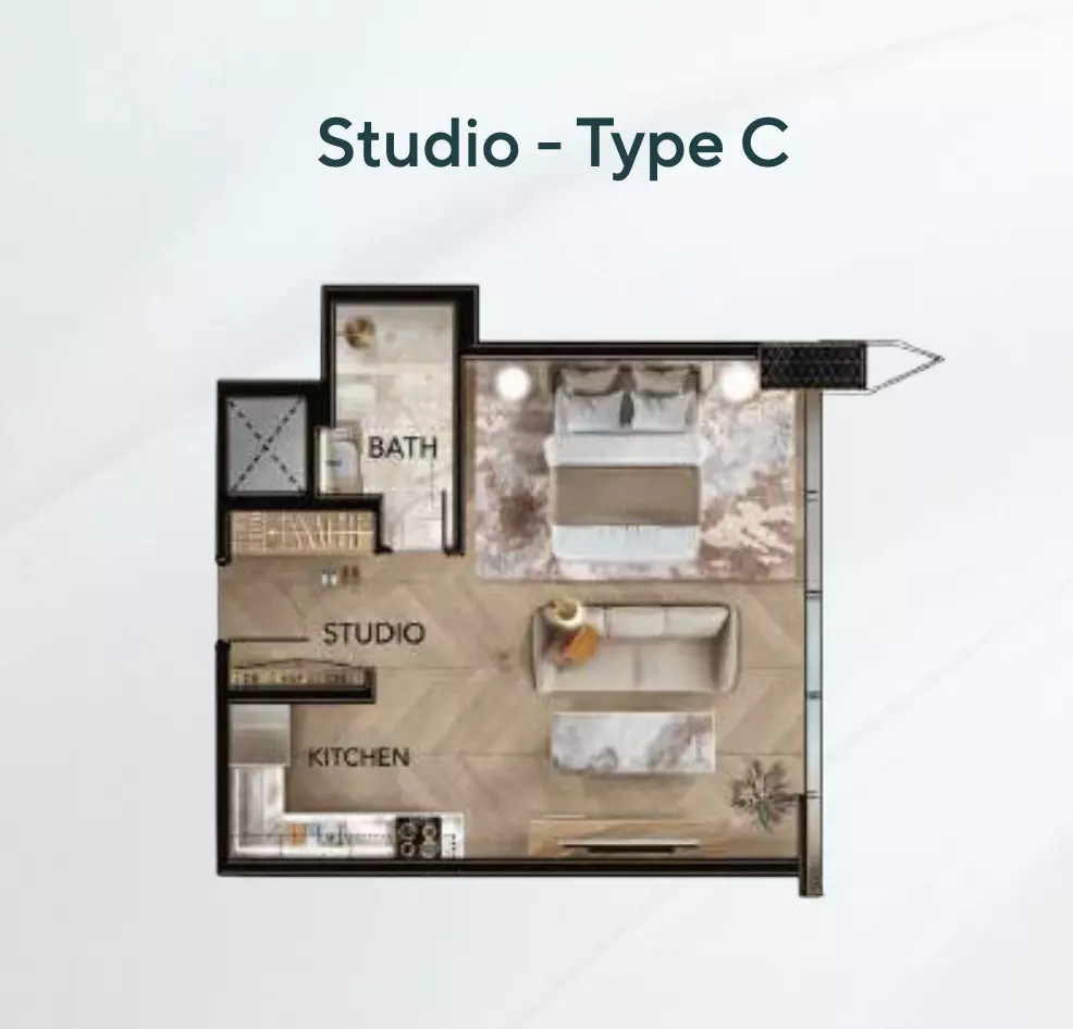 صورة مخطط ارضية الوحدة