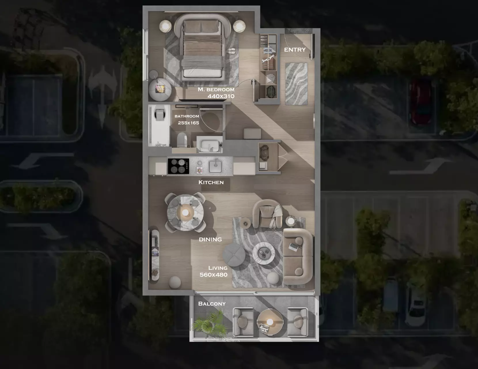 Unit floor plan image