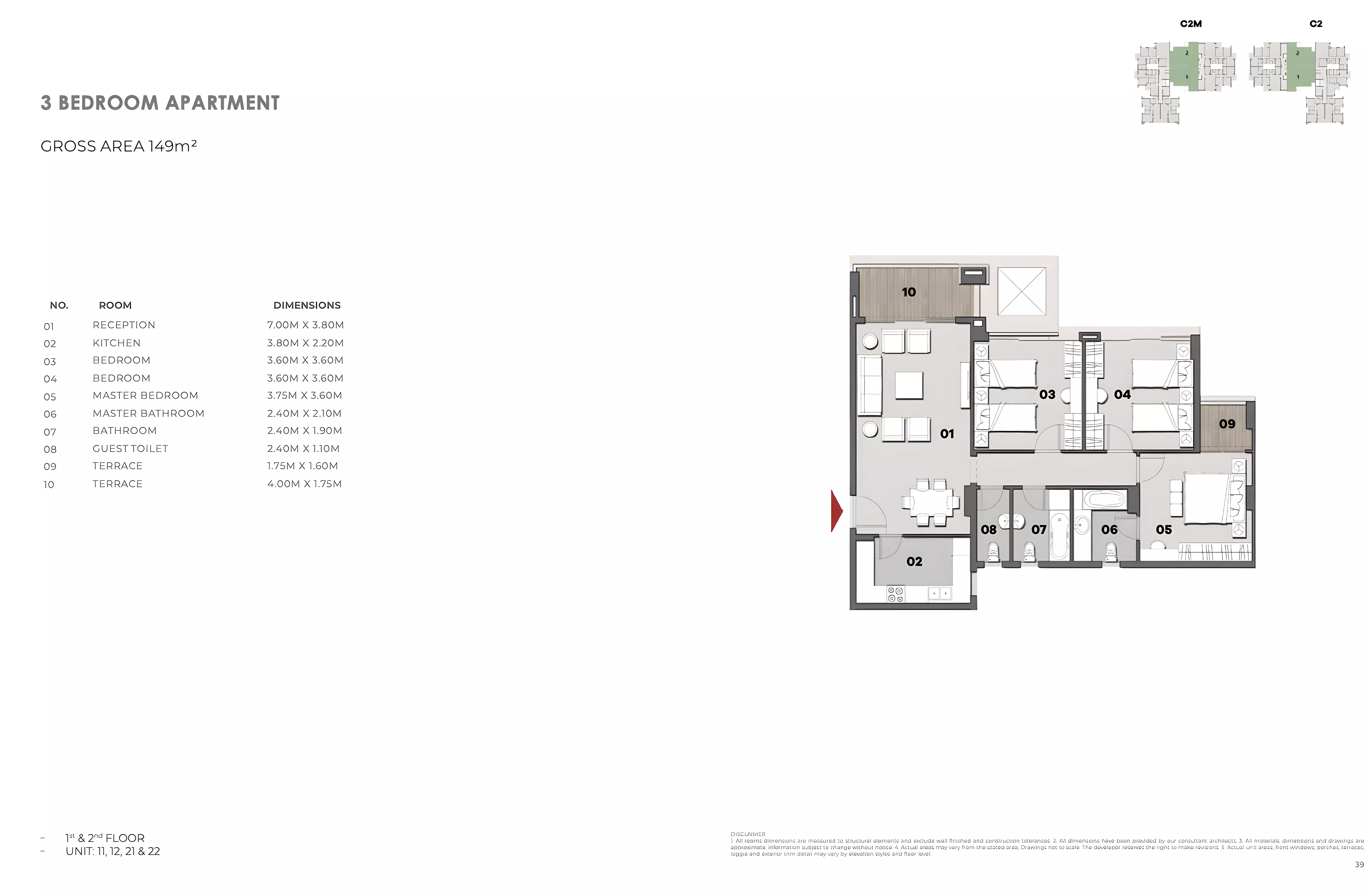 Unit floor plan image