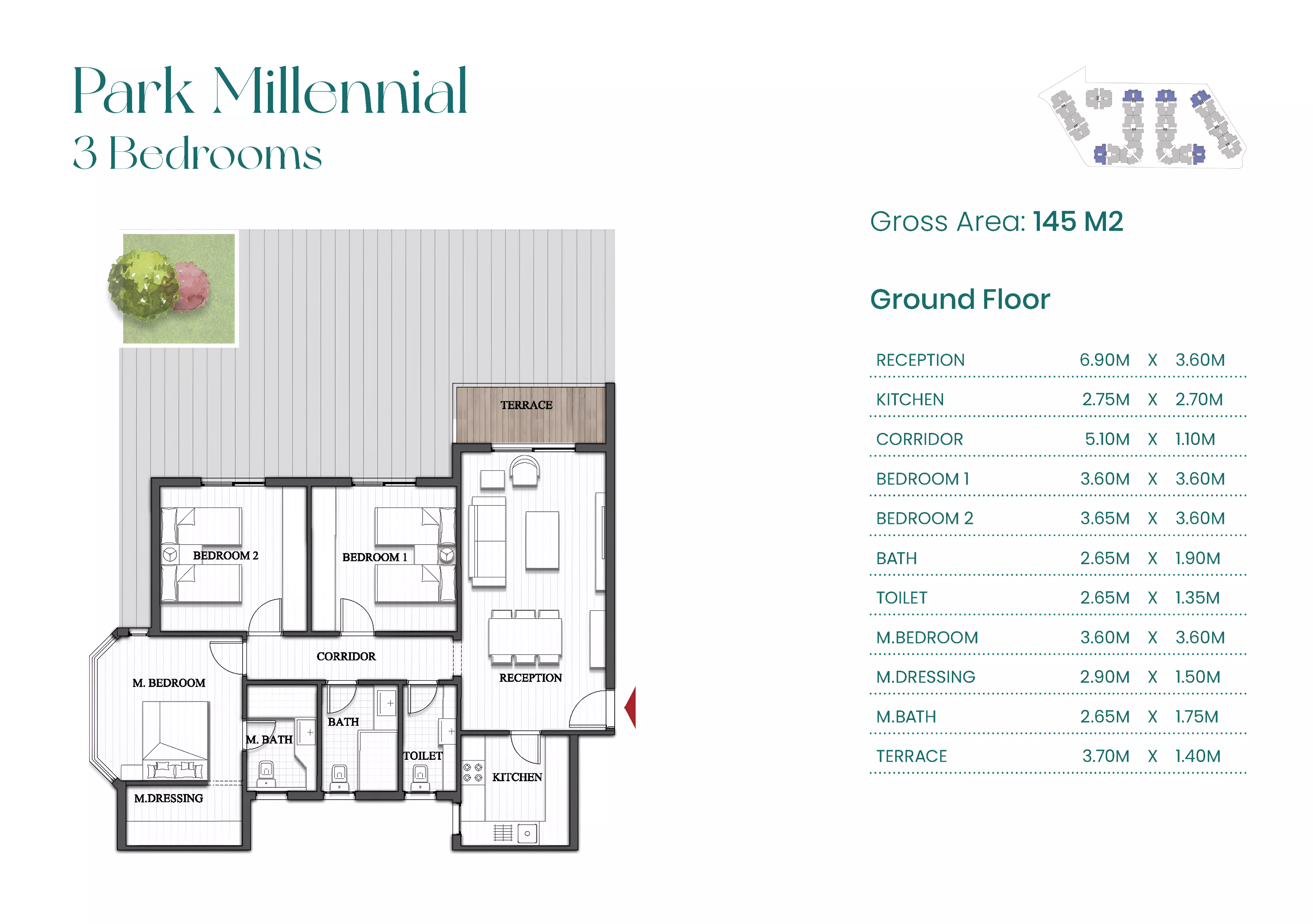 Unit floor plan image