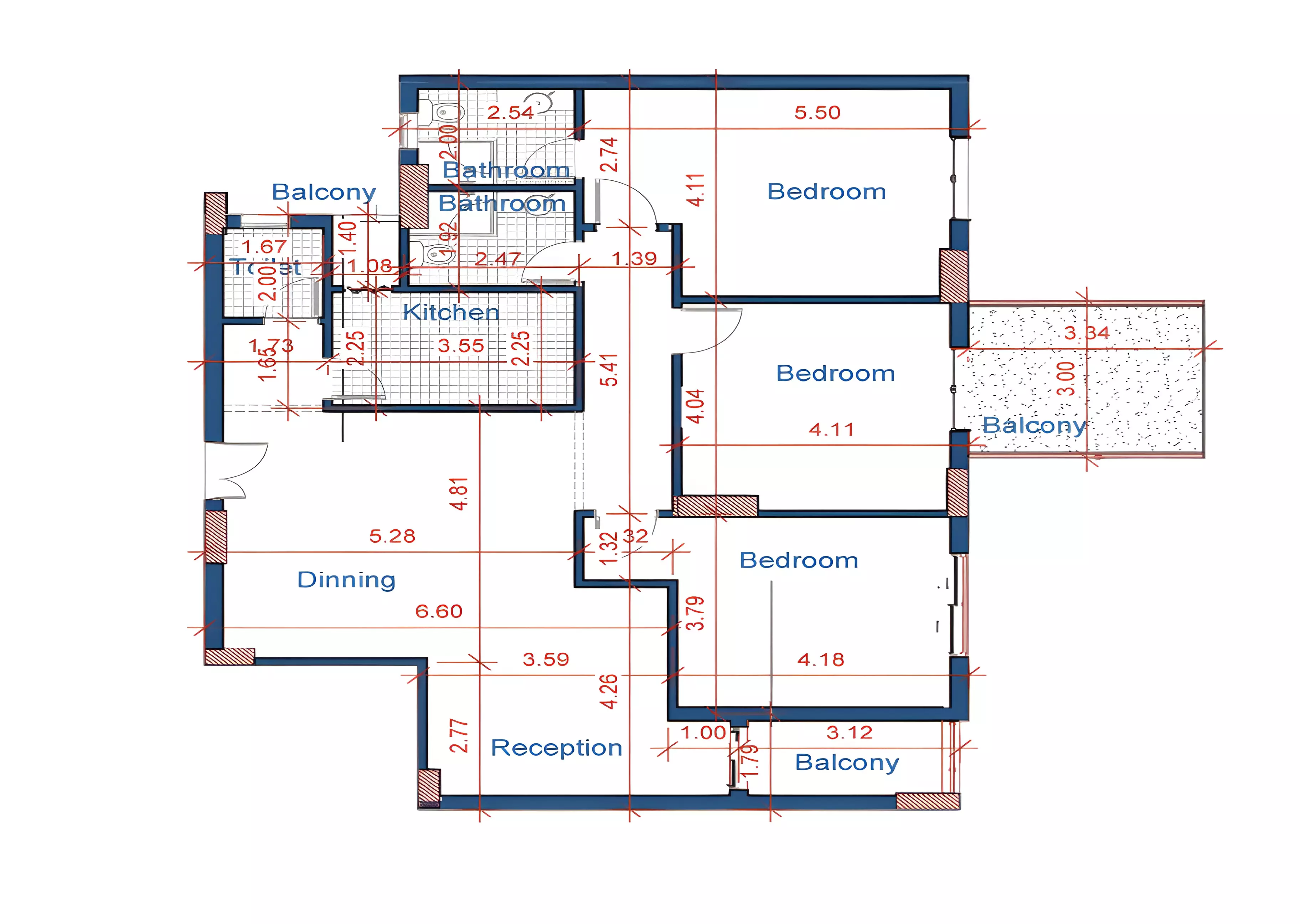 Unit floor plan image