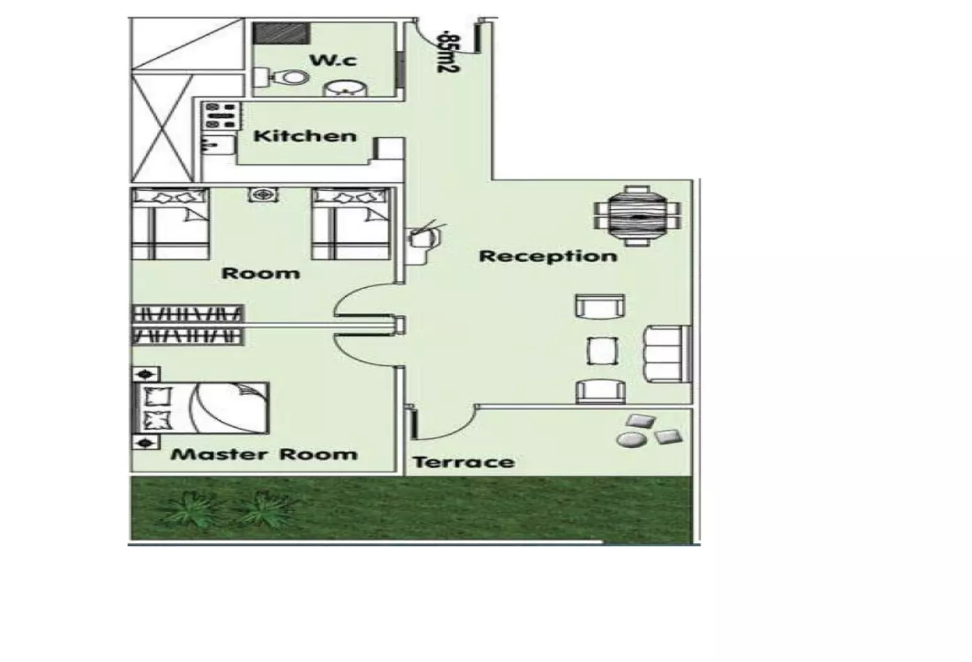 Unit floor plan image