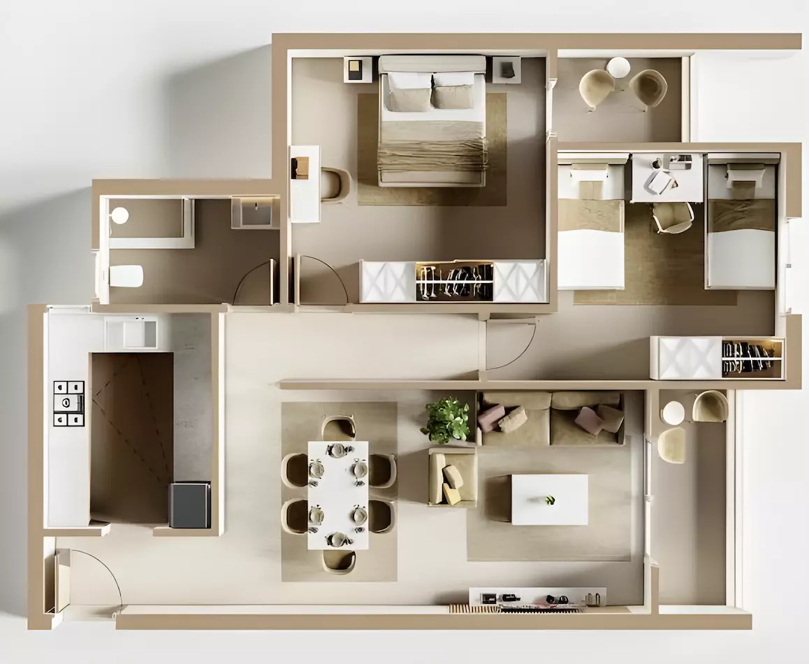 Unit floor plan image