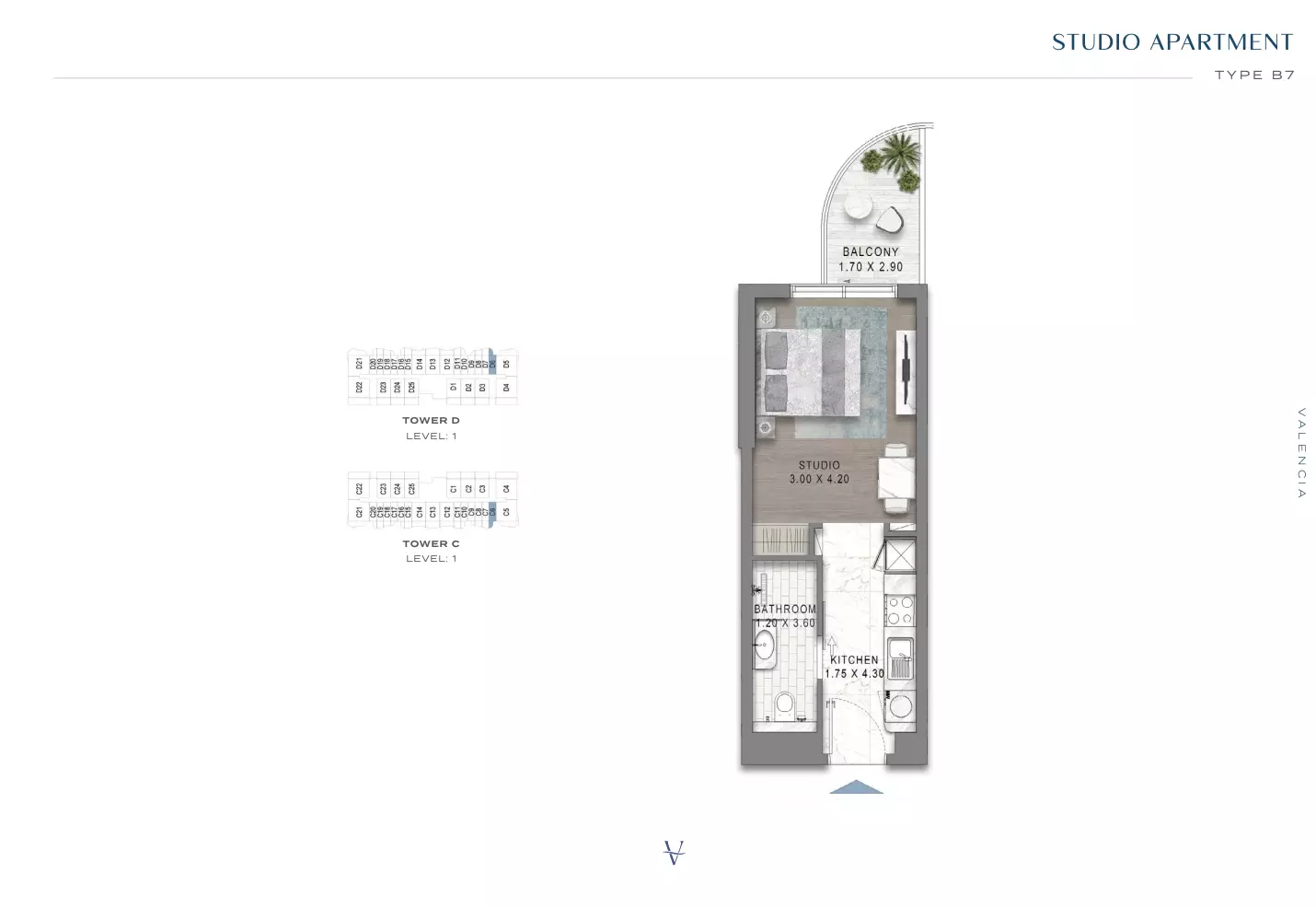Unit floor plan image
