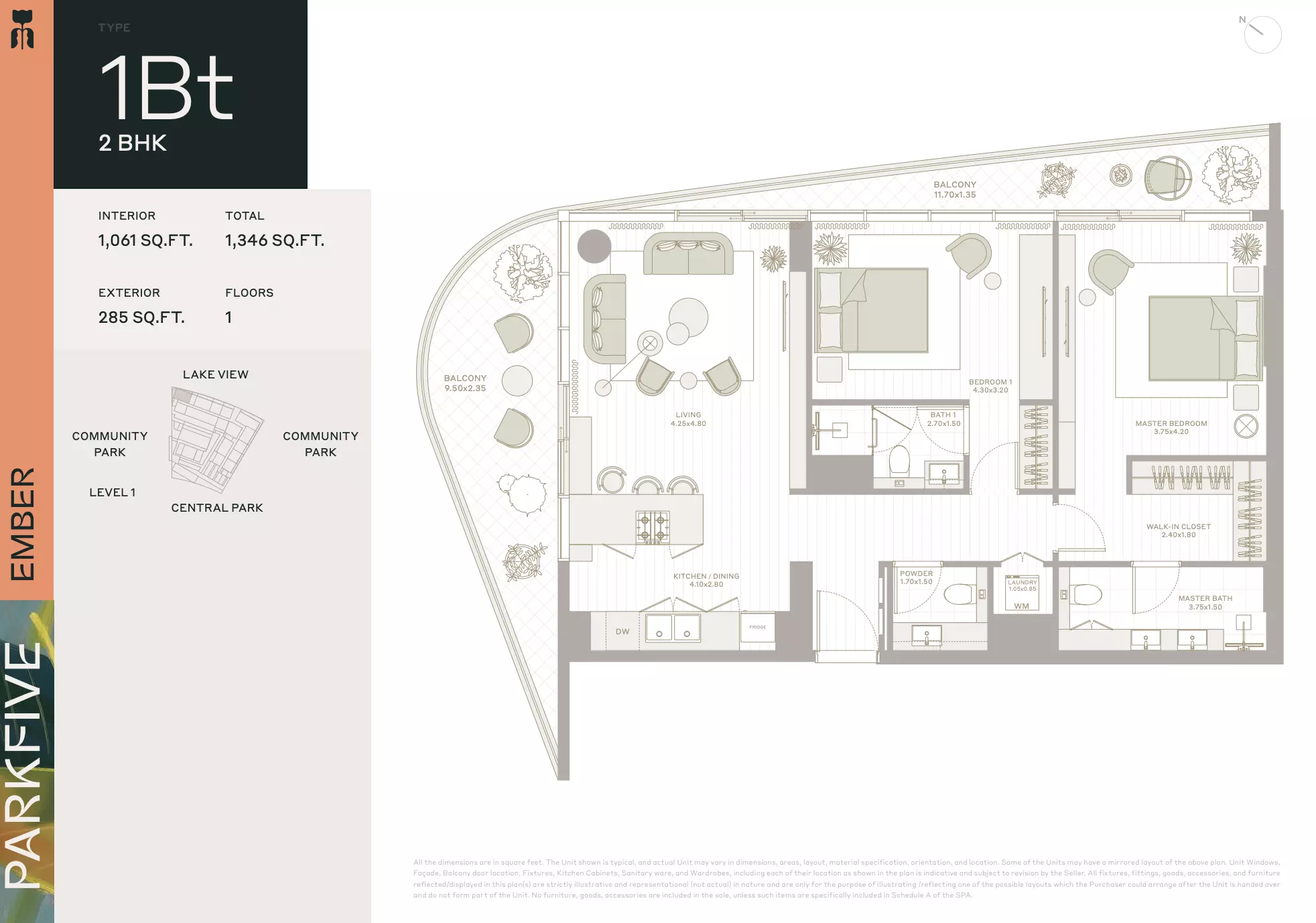 Unit floor plan image