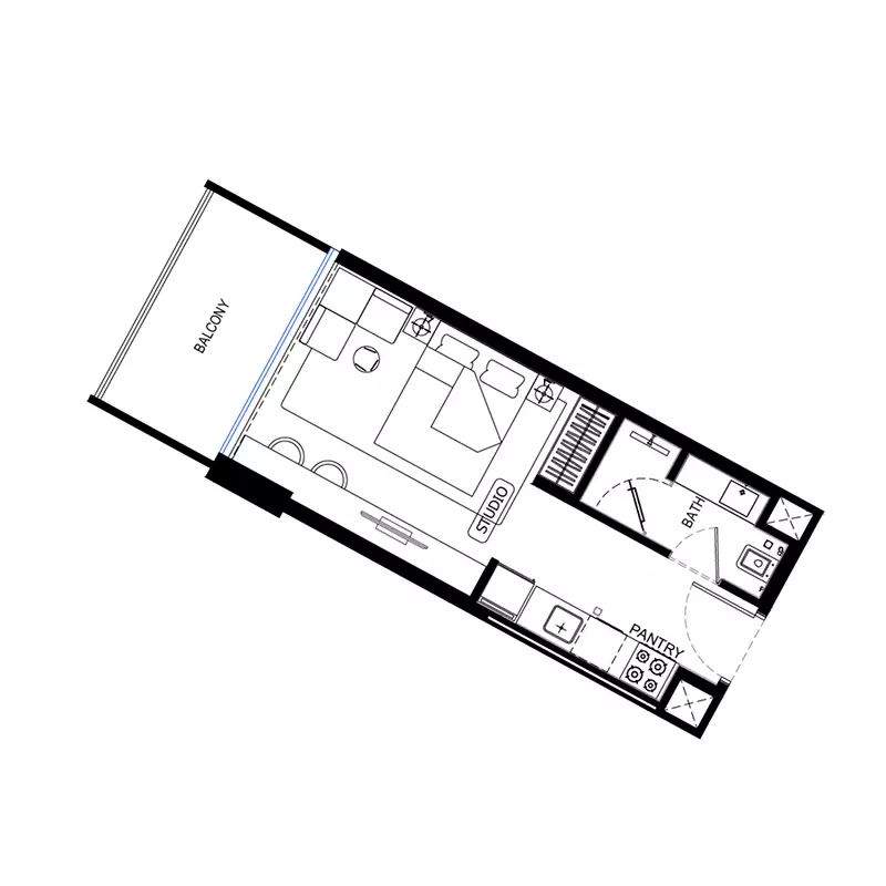 صورة مخطط ارضية الوحدة