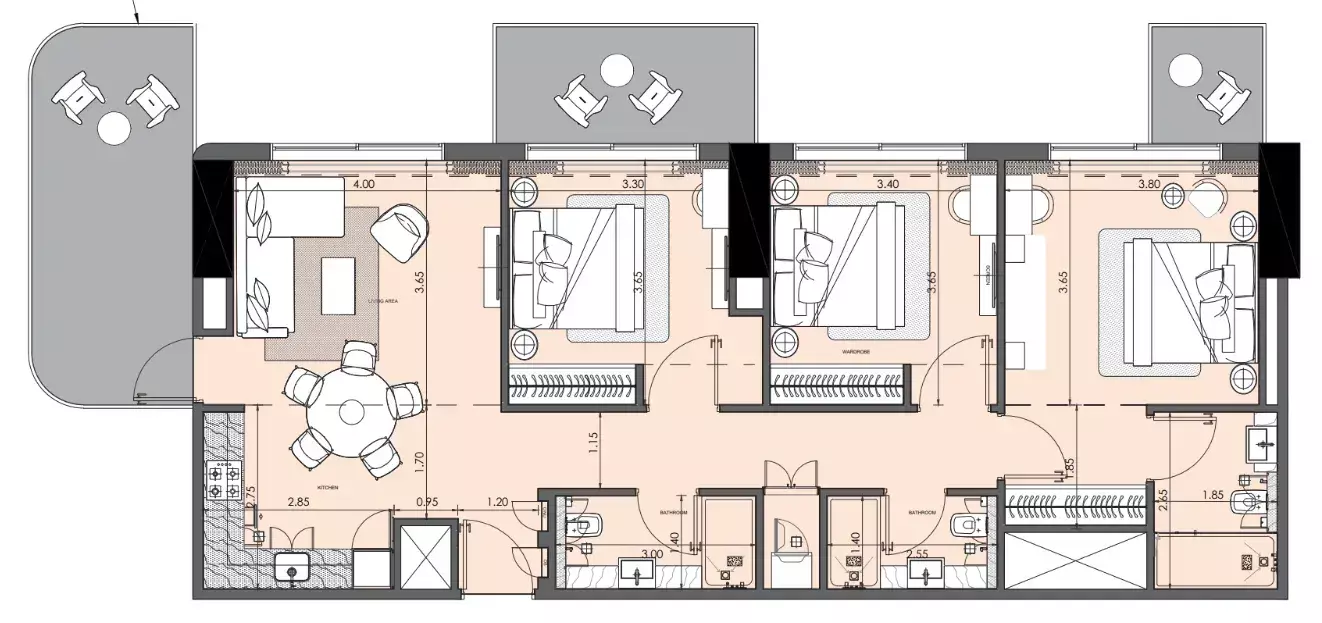 Unit floor plan image