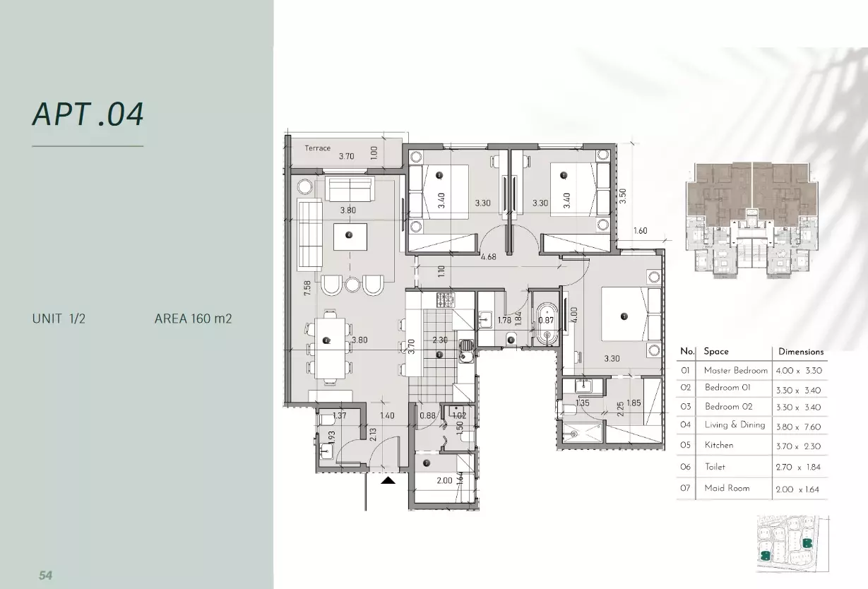 Unit floor plan image