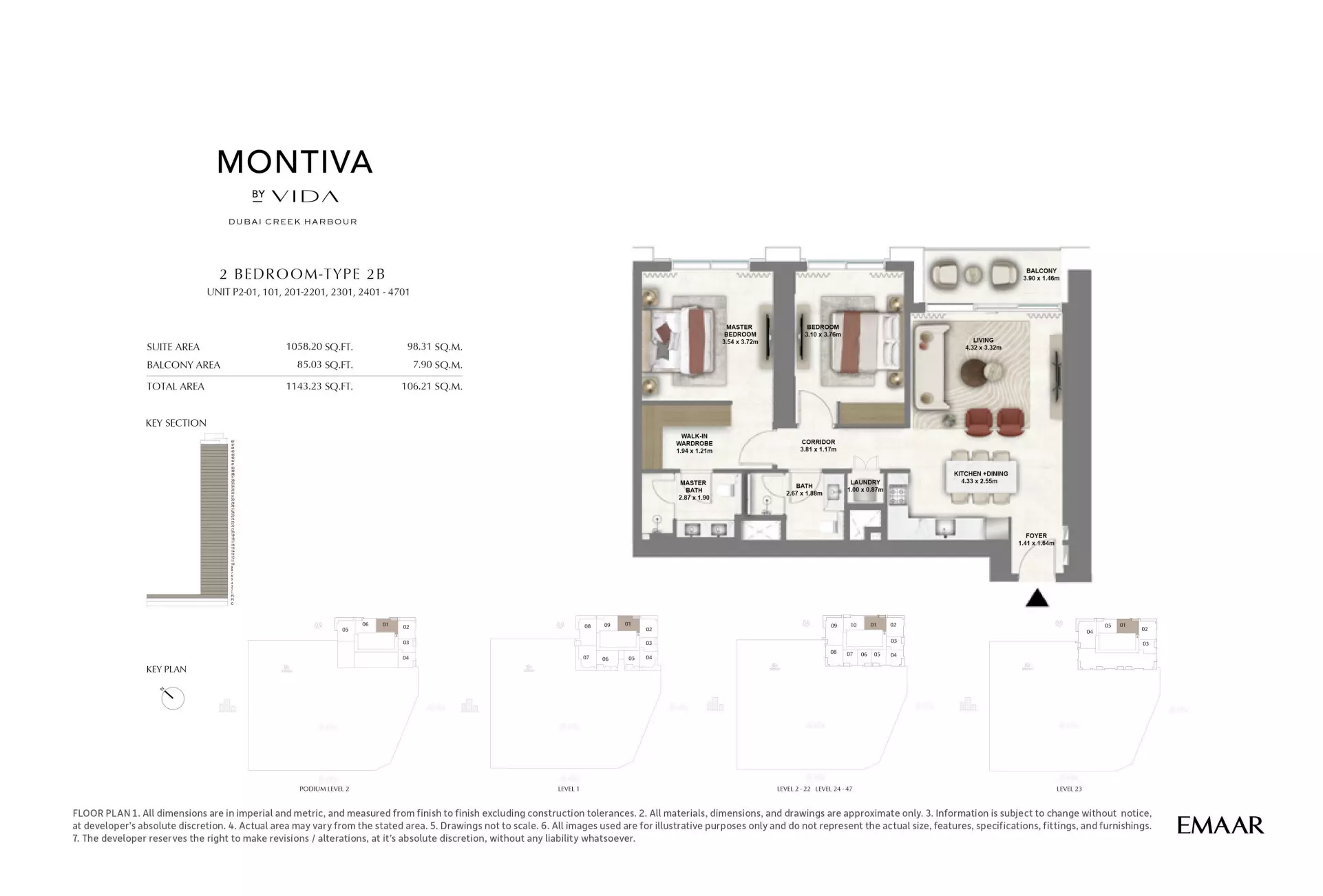 Unit floor plan image