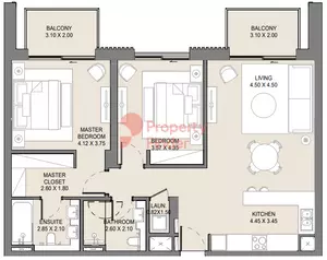 Jomana B6-Type B Level 3-4, 2 beds