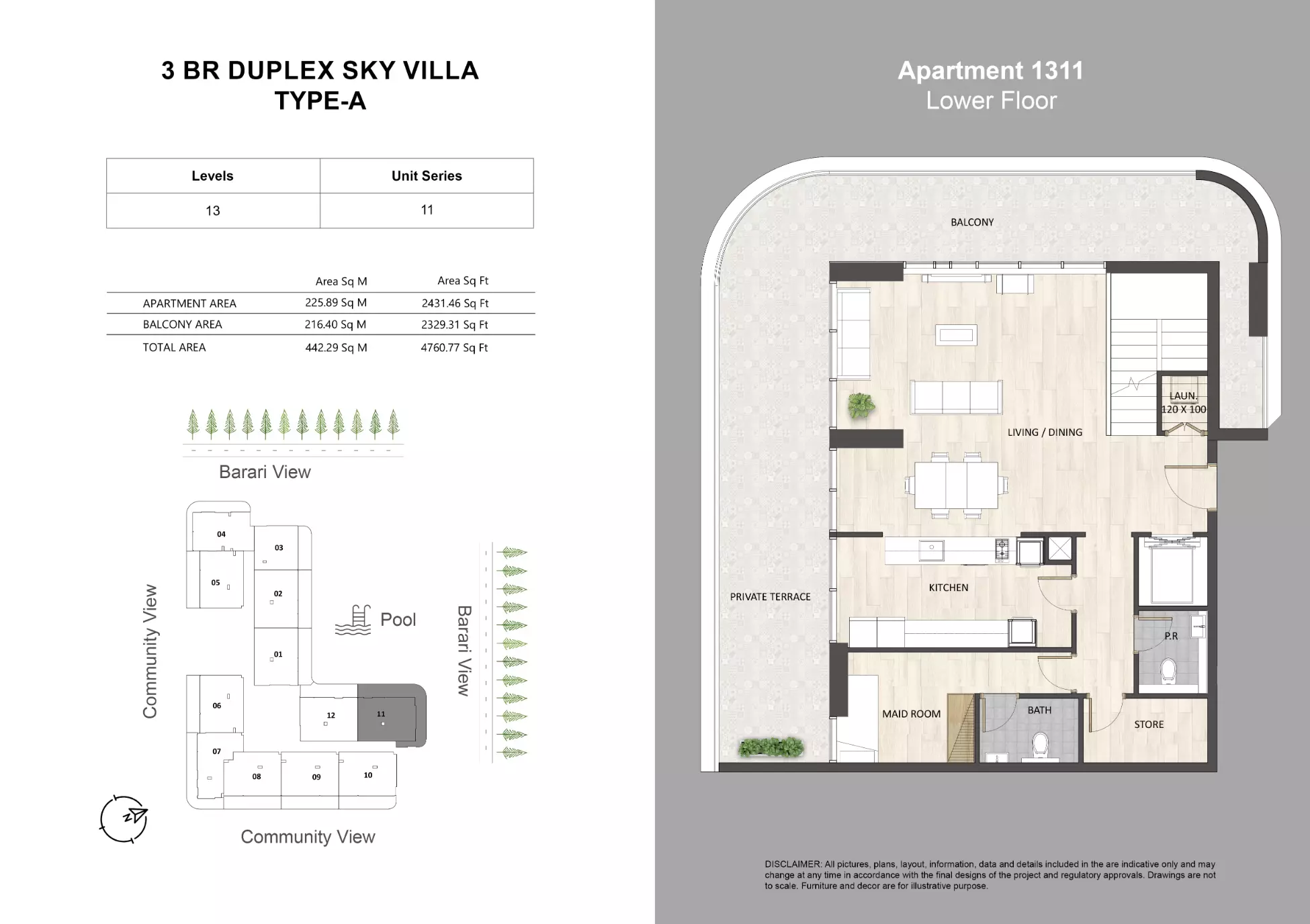 Unit floor plan image