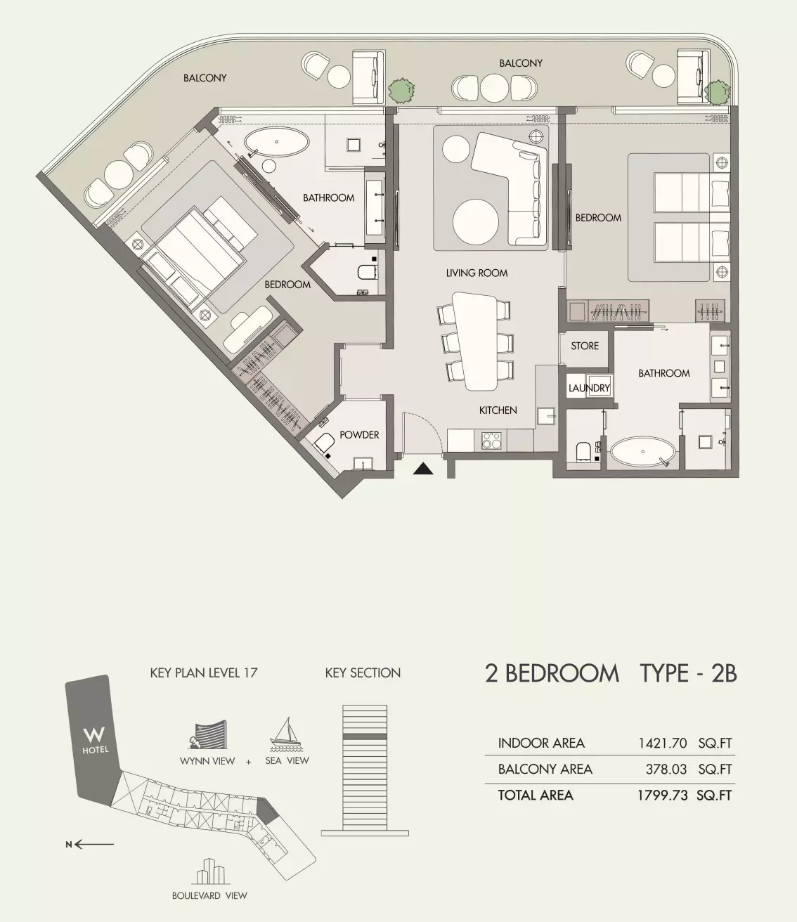 Unit floor plan image