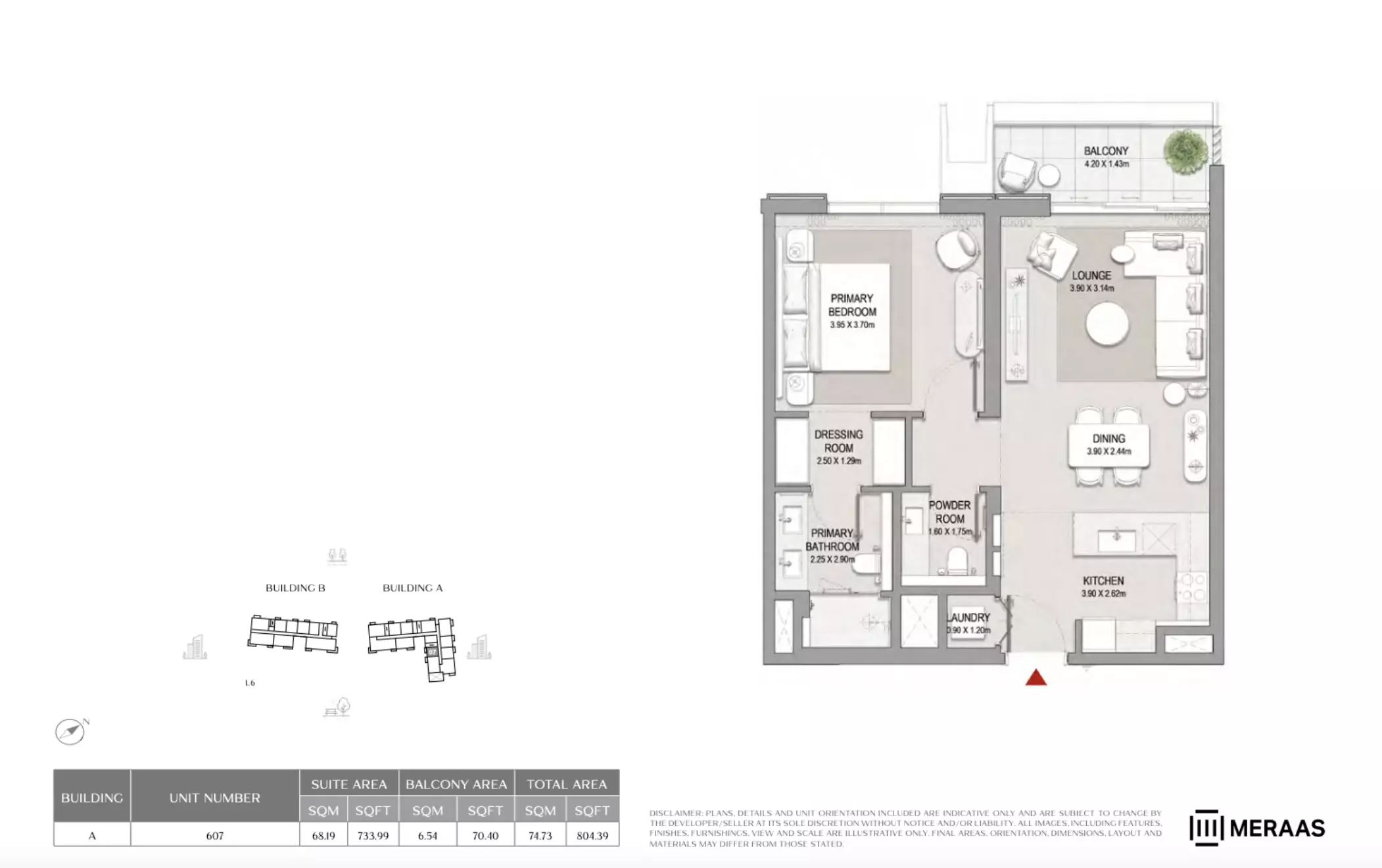 City Walk Crestlane 2 Type 607-Building B, 1 bed