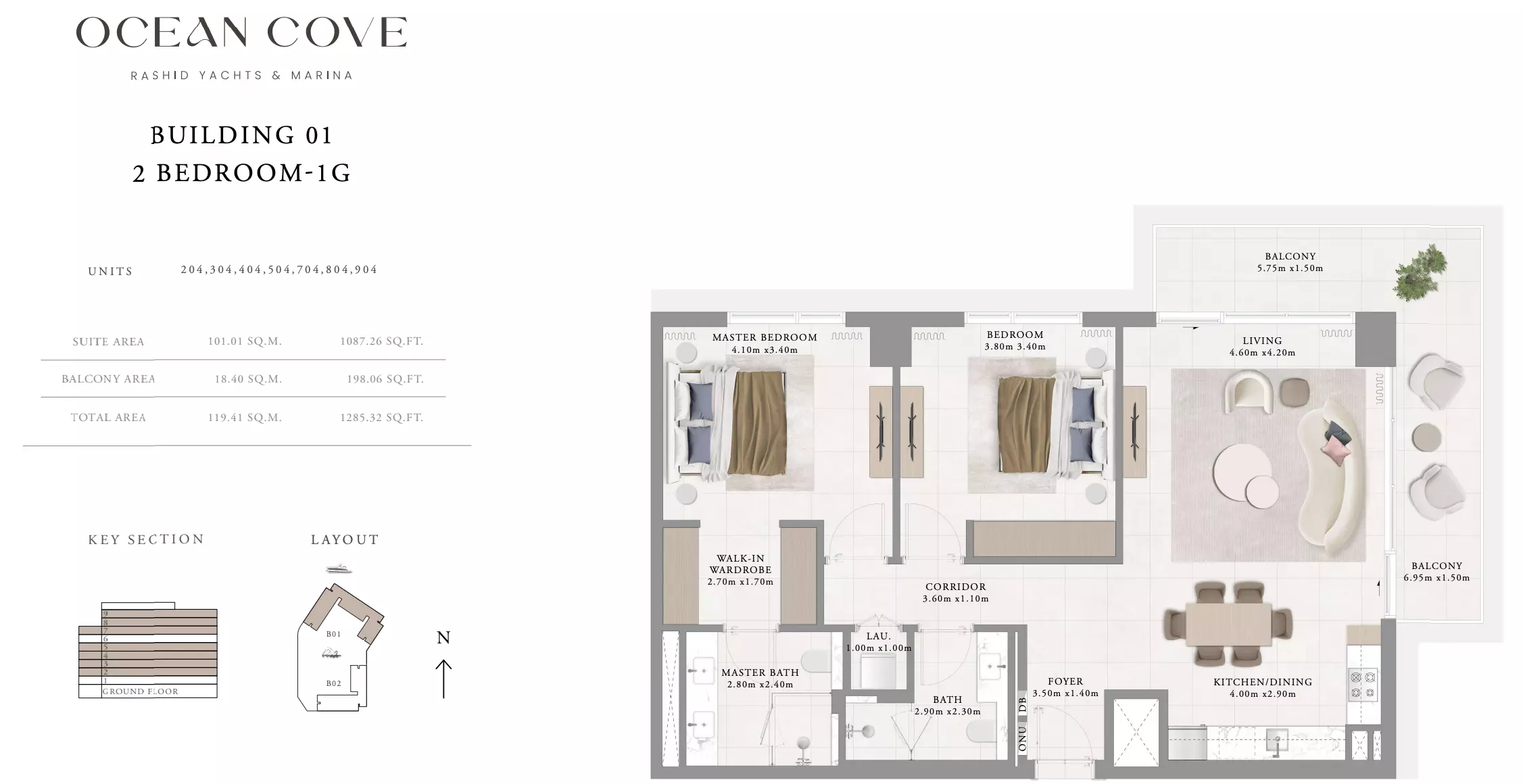 Unit floor plan image