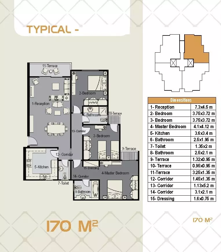 Unit floor plan image