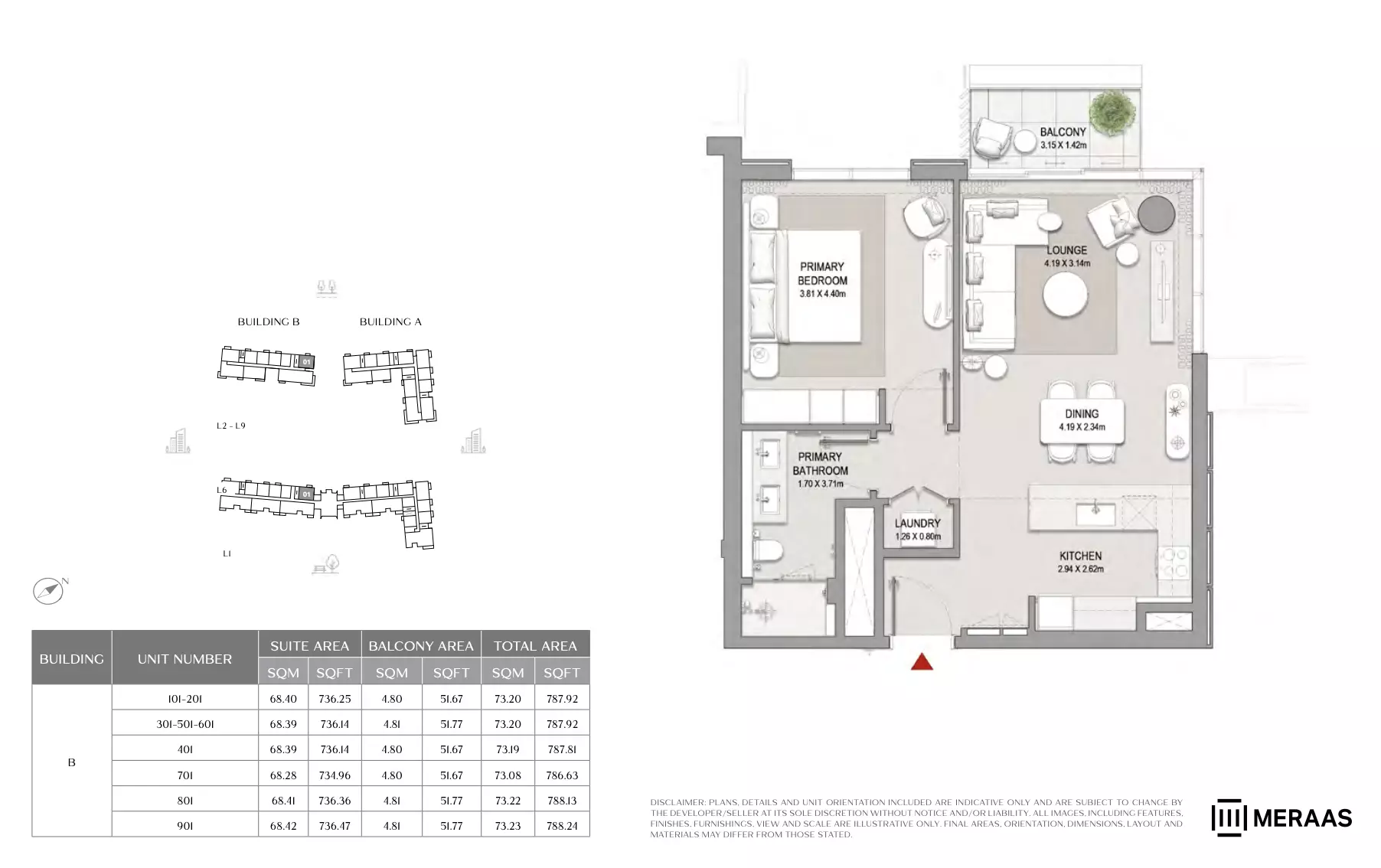 City Walk Crestlane 2 Type 901-Building B, 1 bed