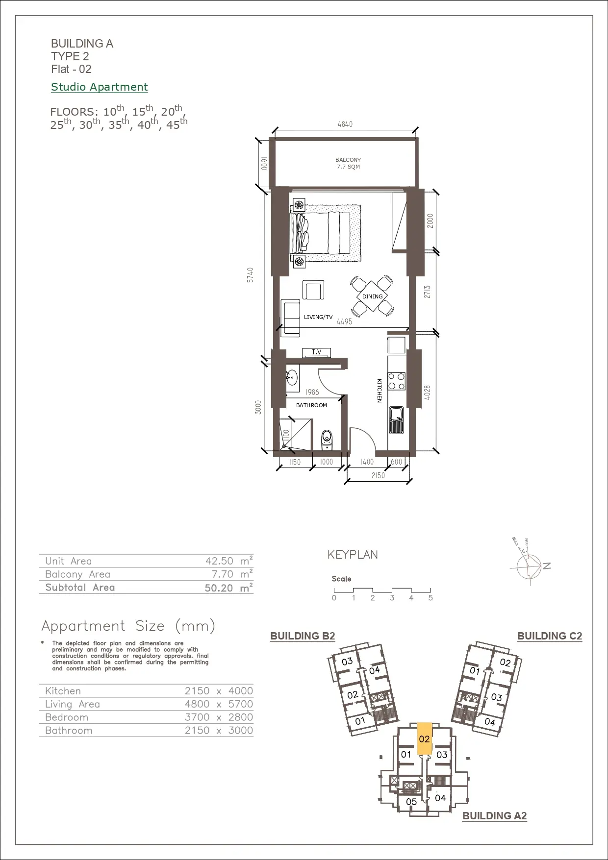 Unit floor plan image