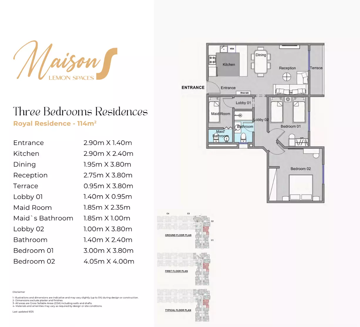 Unit floor plan image
